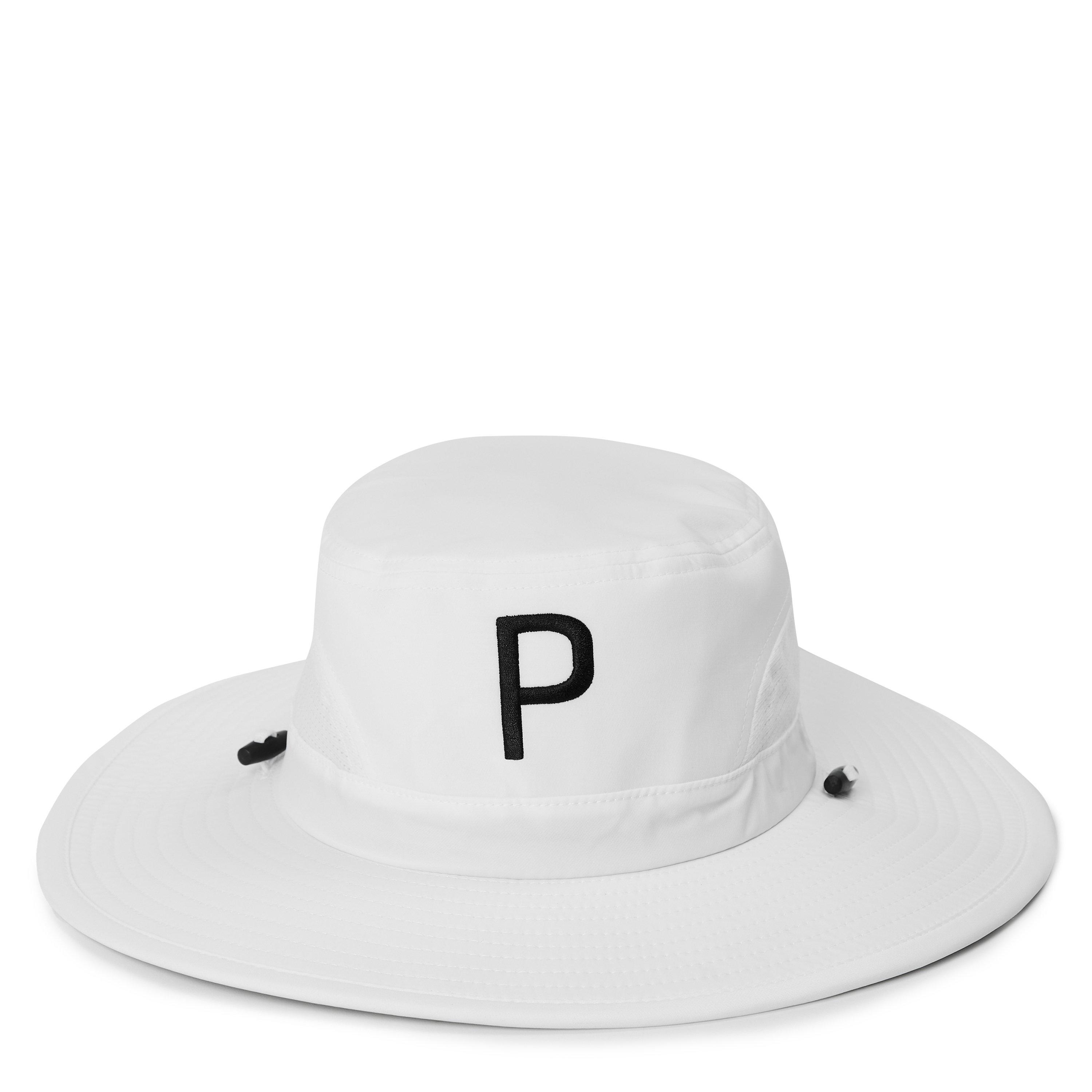 Strahlendes Weiß - Puma - Puma Aussie P Bucket Hat Mens - 1