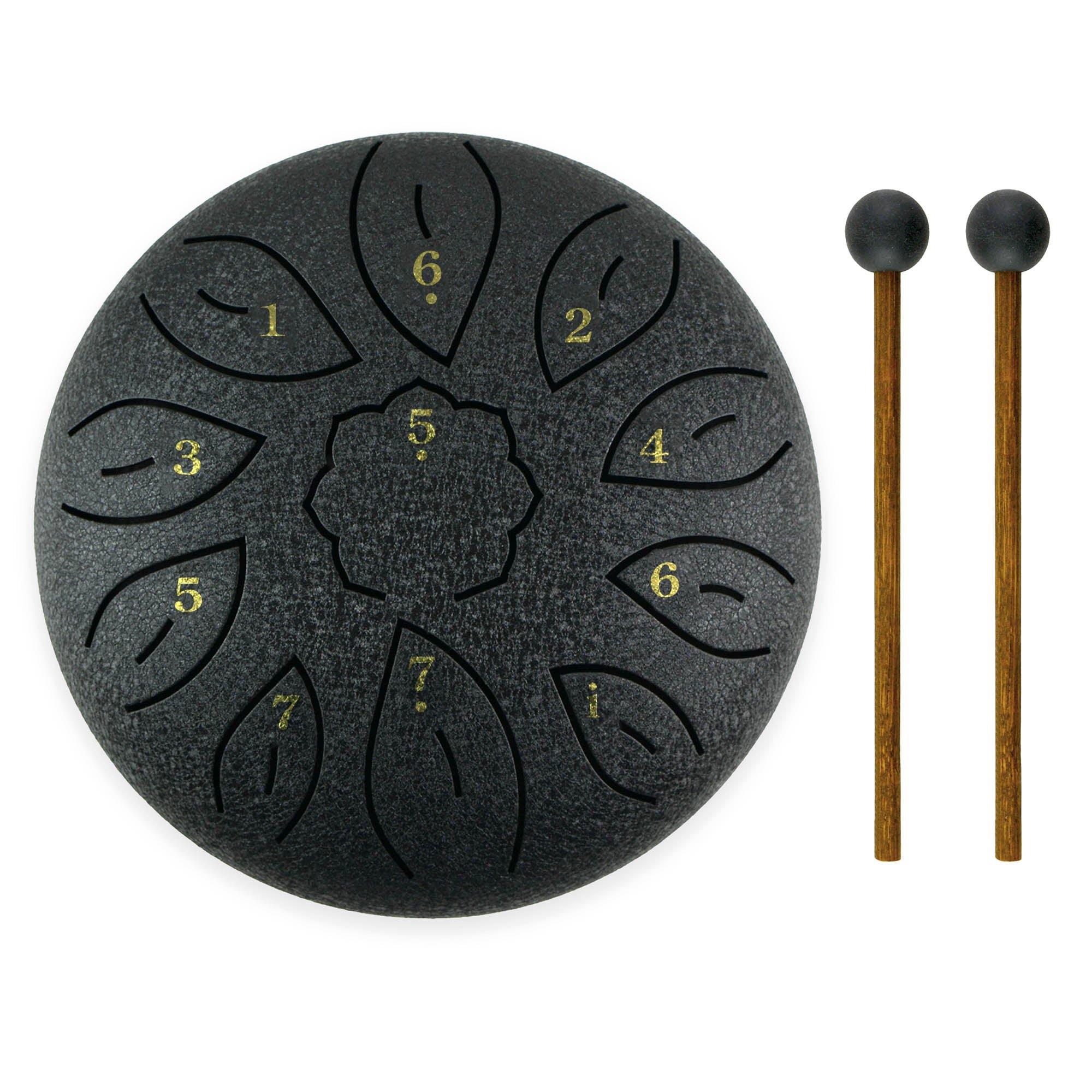 Black - A-Star - A-Star 6 Inch Tongue Drum Key of C - 1