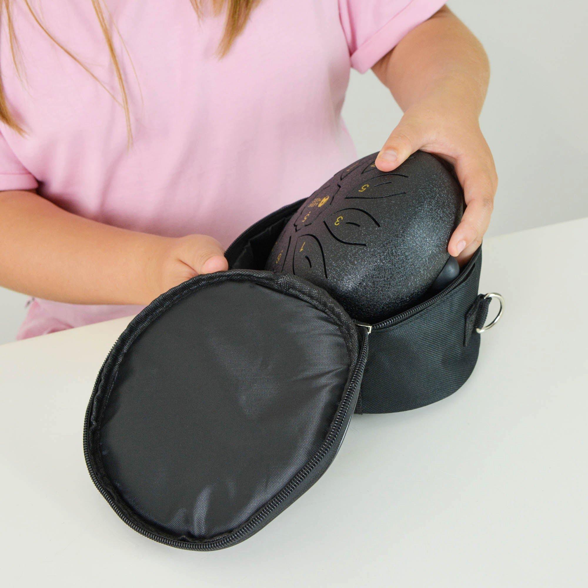 Black - A-Star - 6 Inch Tongue Drum Key of C - 6