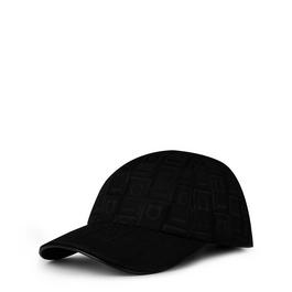 Ferragamo Mens Gancini Monogram Baseball Cap