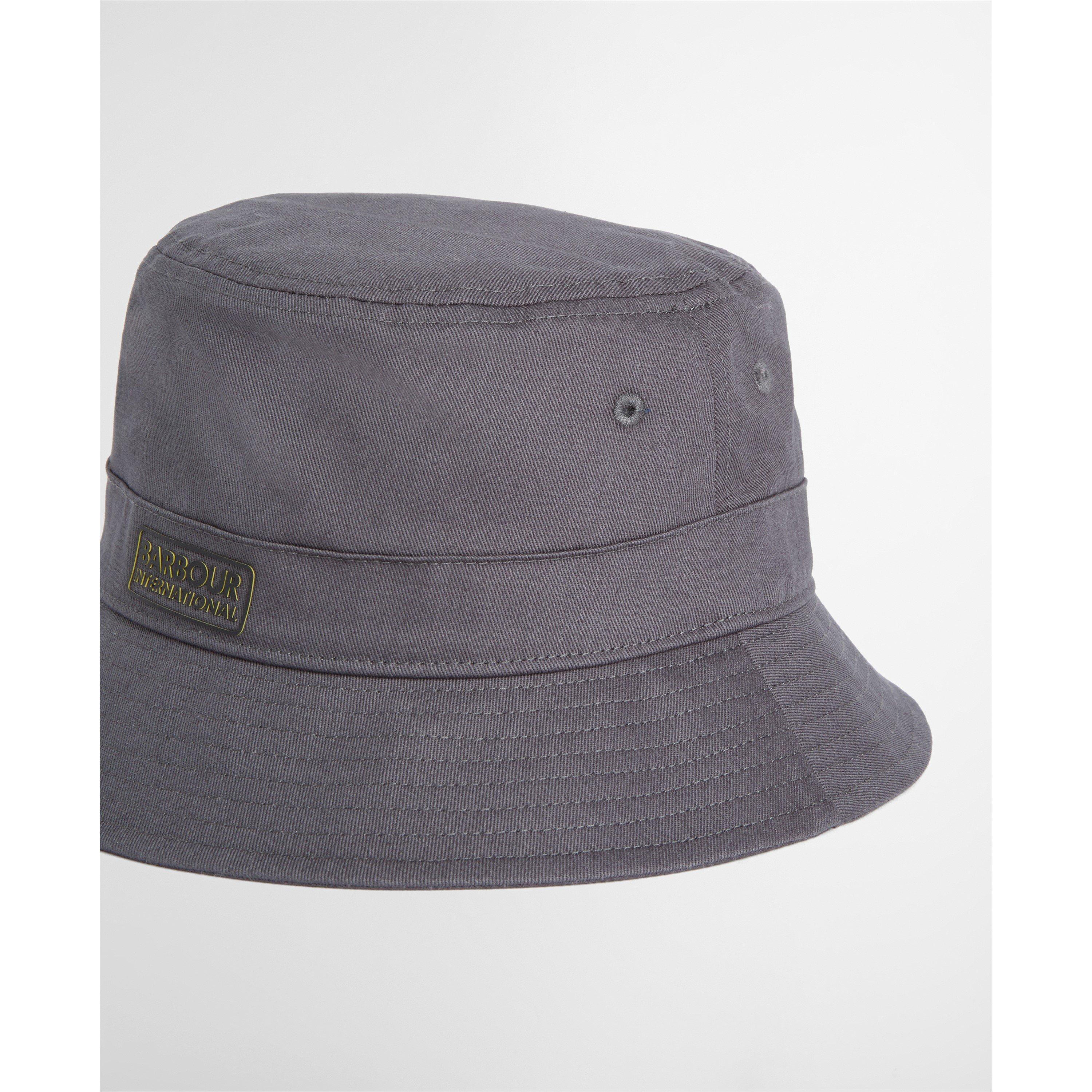 Asphalt SMU - Barbour International - Mens Norton Bucket Hat - 4