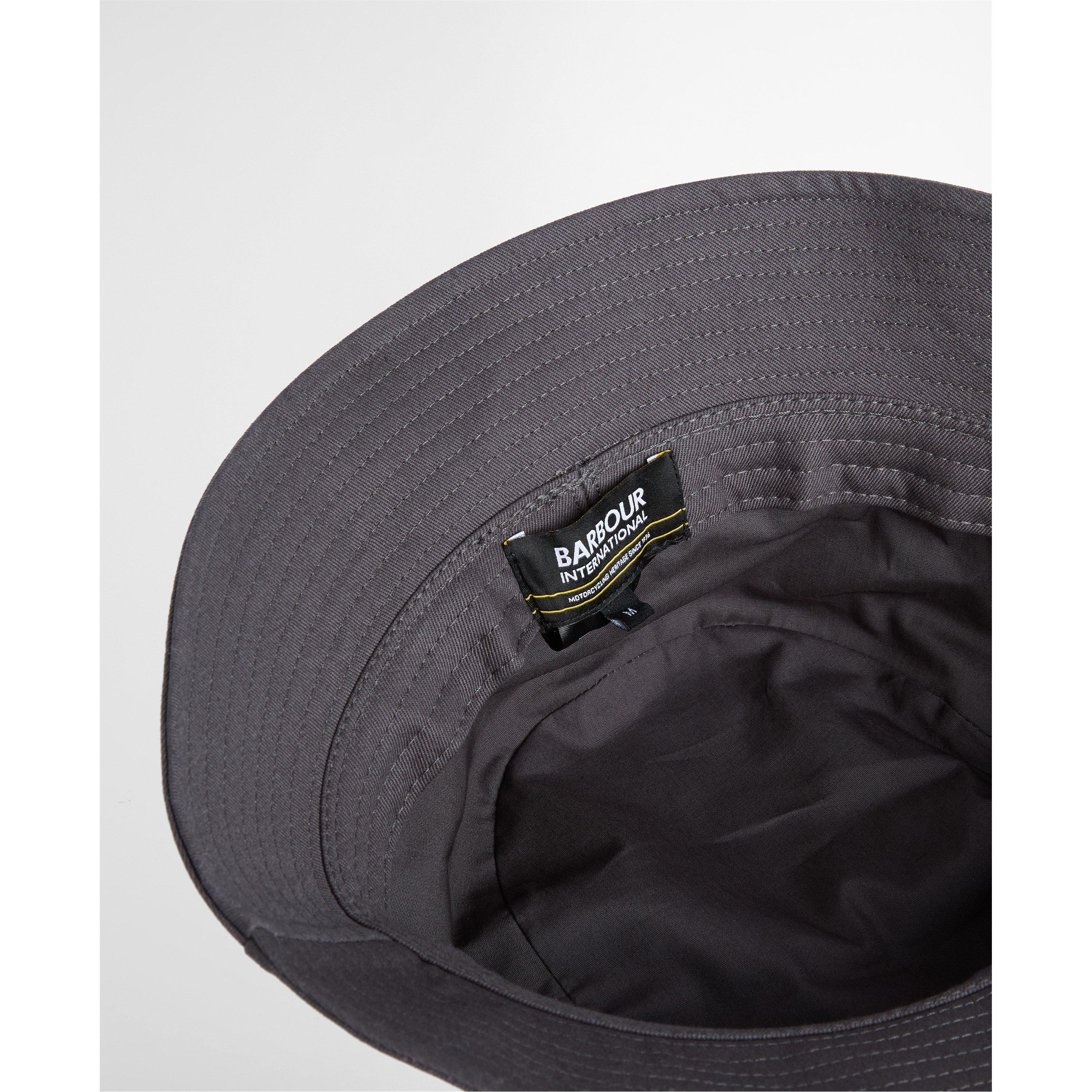 Asphalt SMU - Barbour International - Mens Norton Bucket Hat - 6
