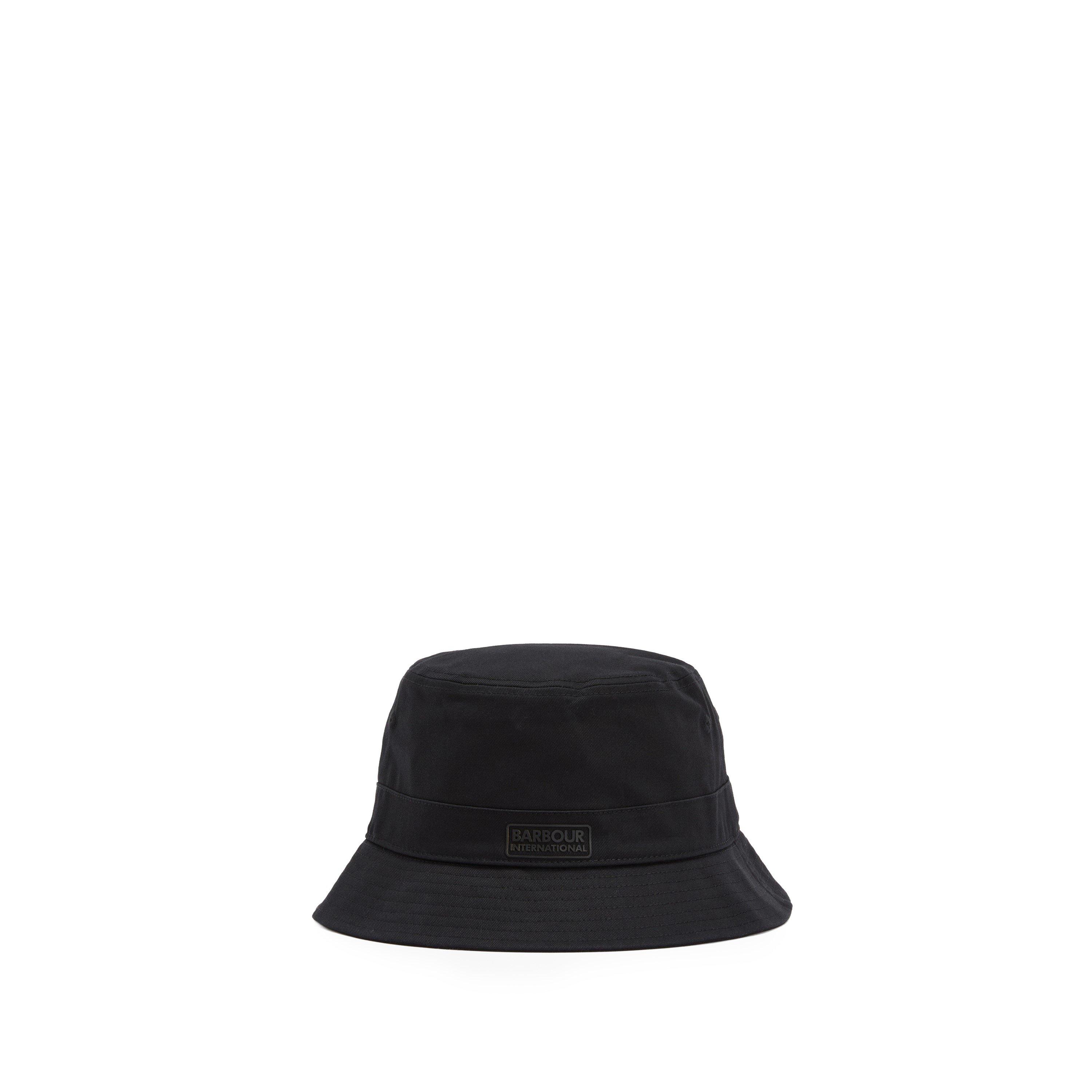 Barbour International Men's Norton Bucket Hat - Black Bk72 - Small