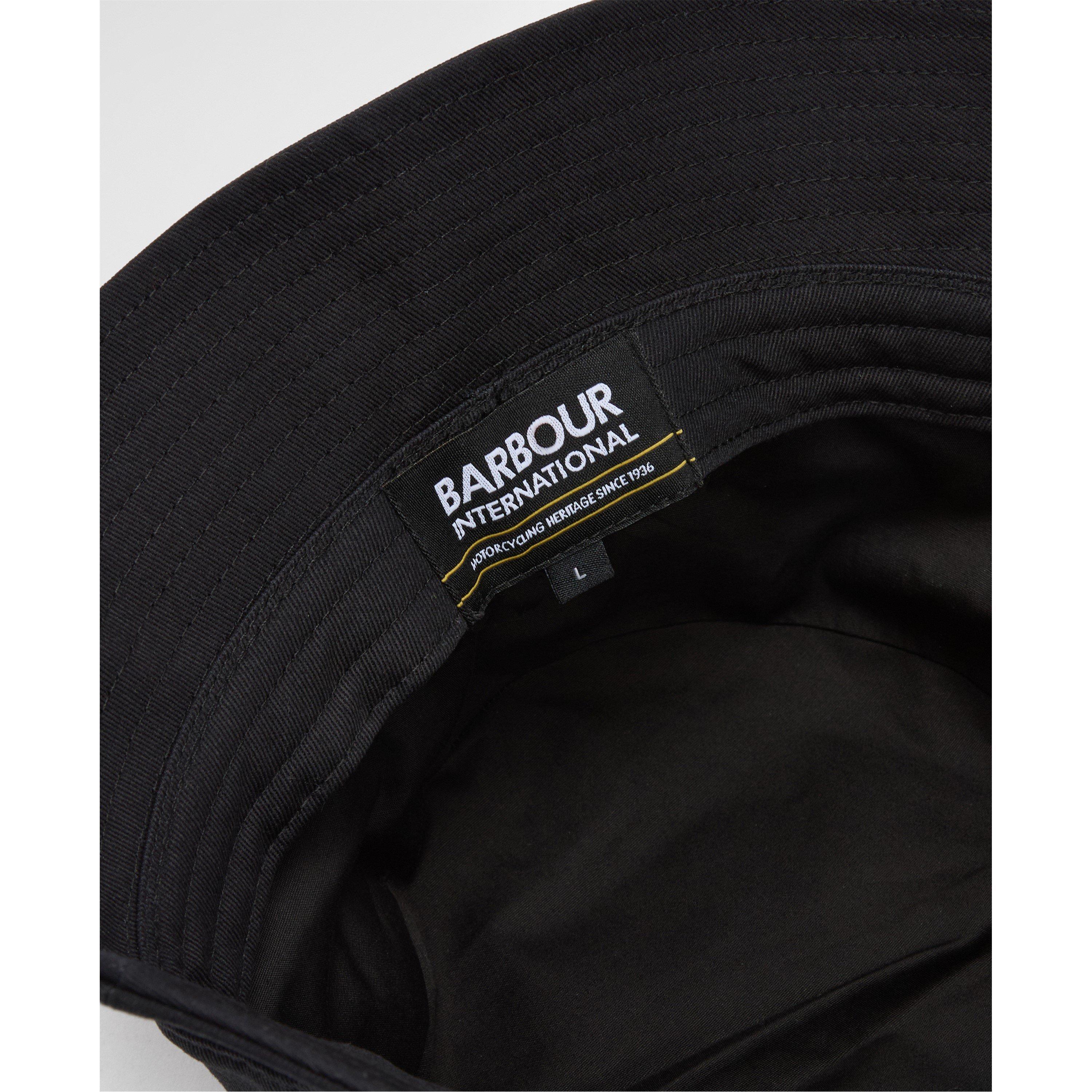 Black BK72 - Barbour International - Mens Norton Bucket Hat - 5
