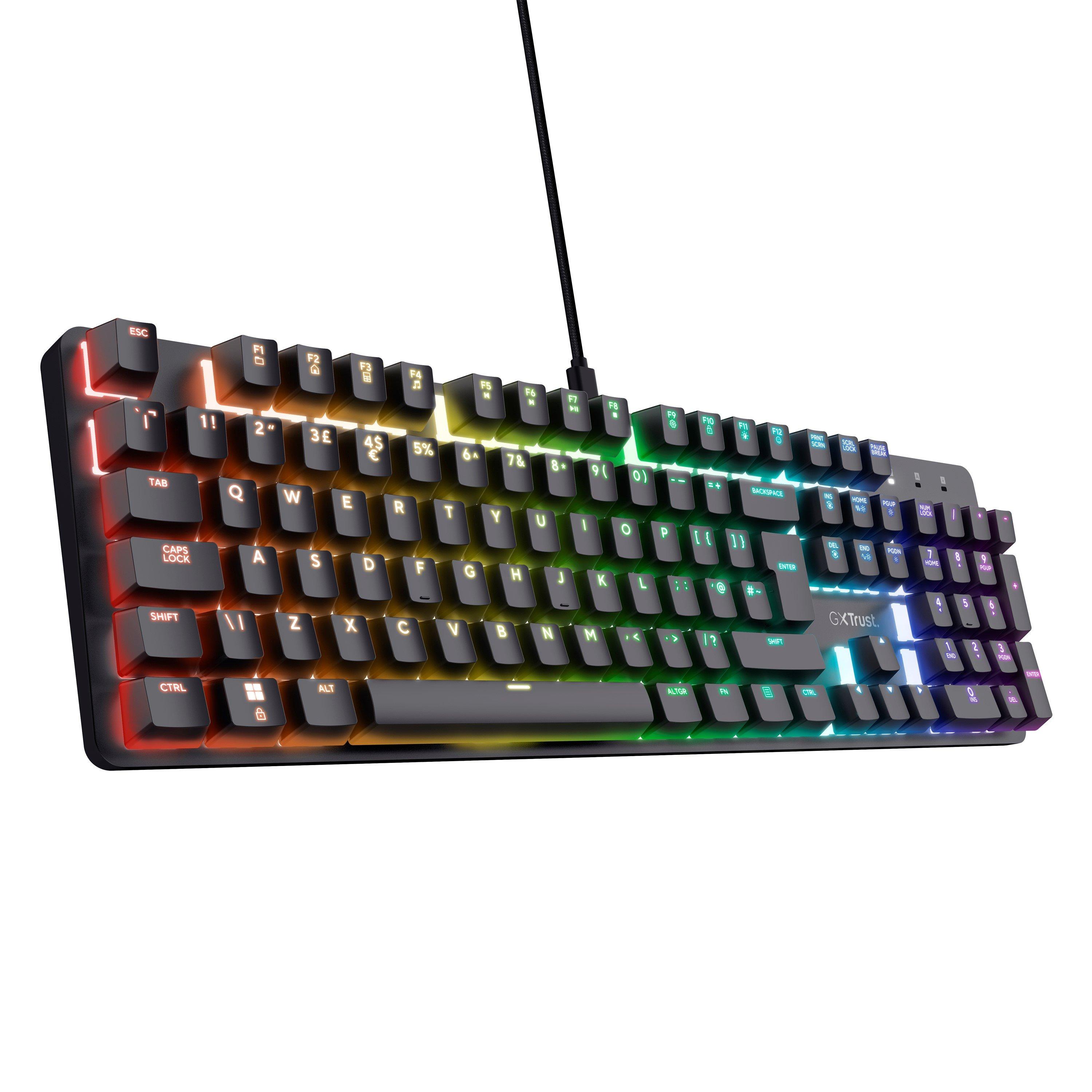 Meerkleurig - Trust - GXT Zora Mechanical Gaming Keyboard - 3