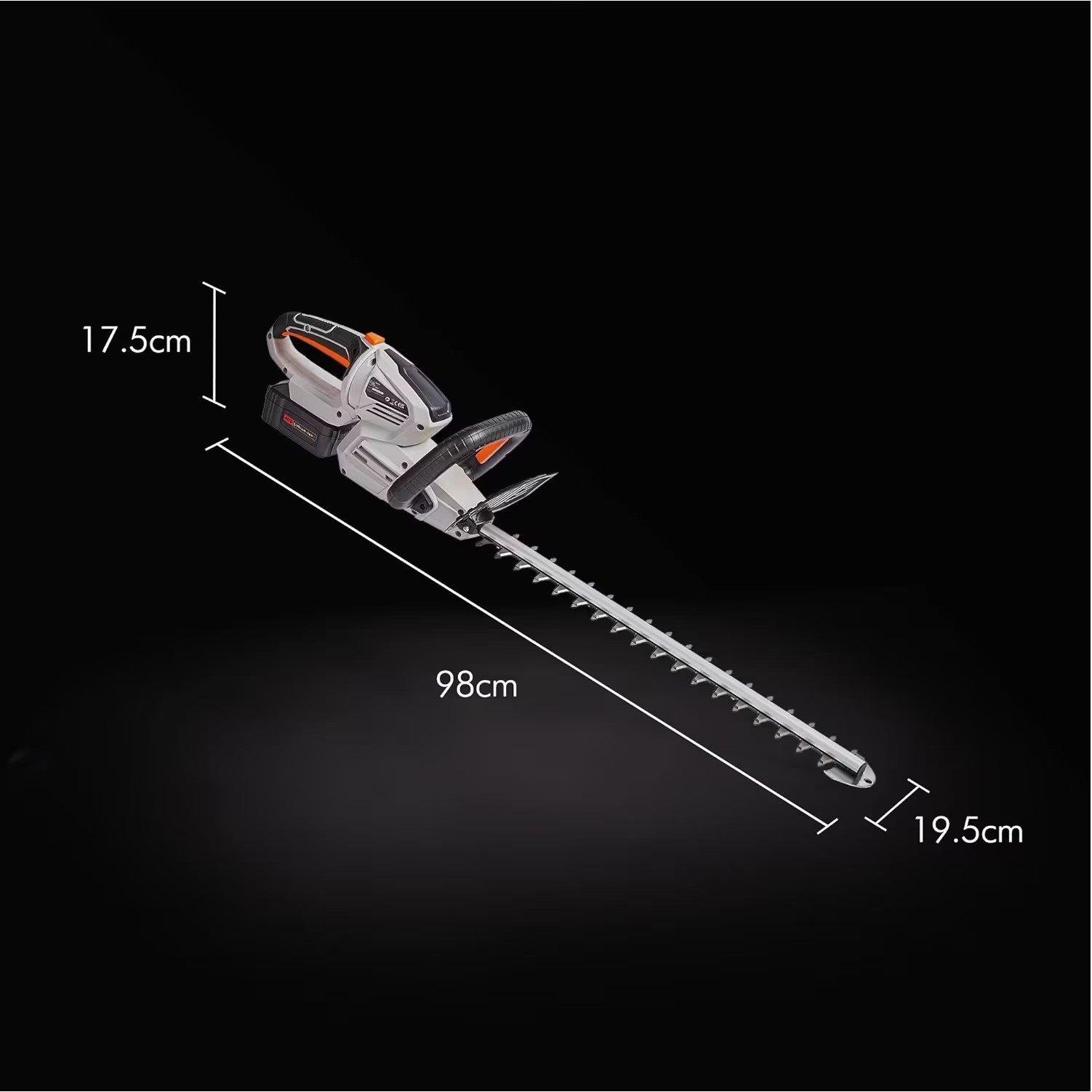 Grey - VonHaus - VonHaus  - Cordless Hedge Trimmer 40V - 6