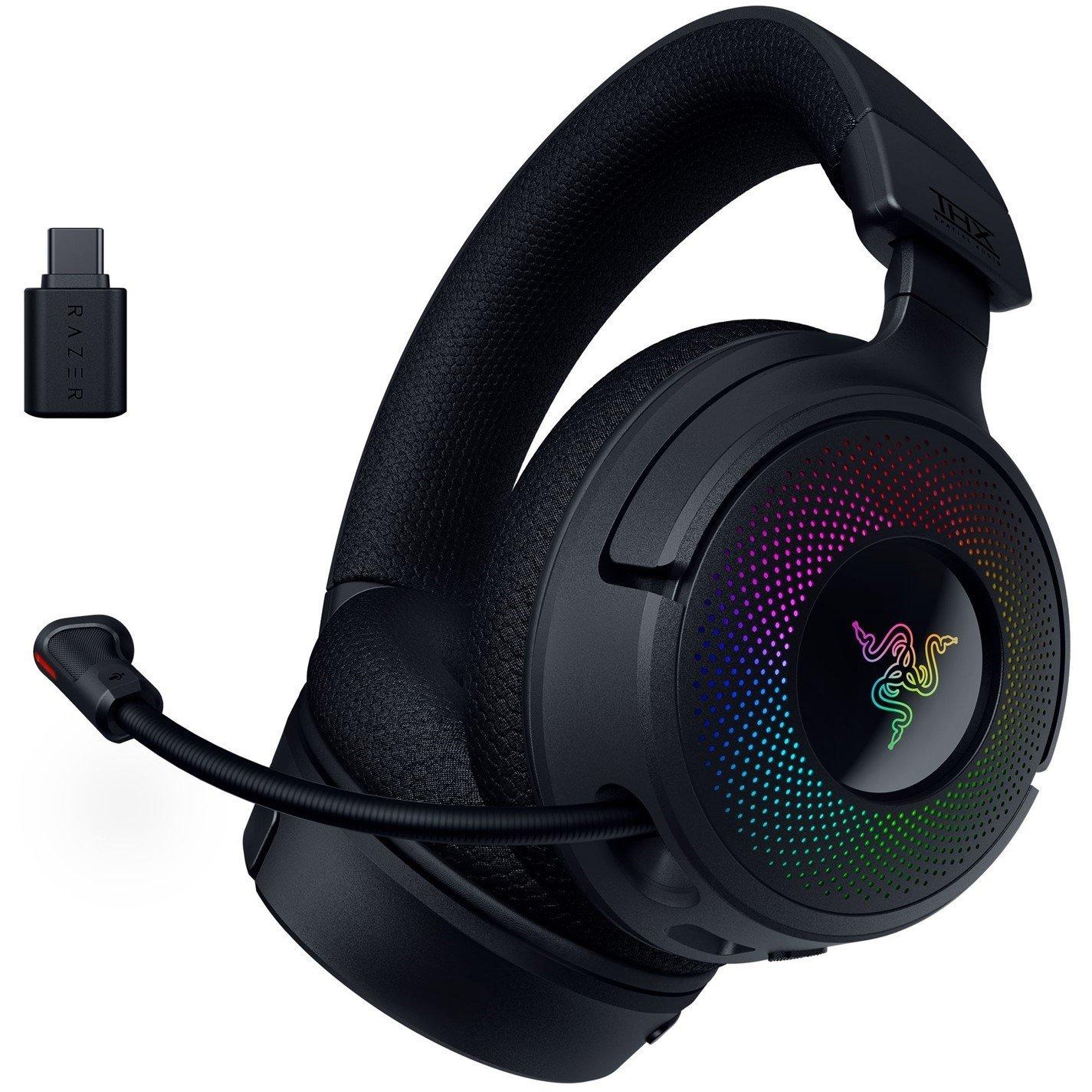 Black - Razer - Kraken V4 Wireless Gaming Headset - 1