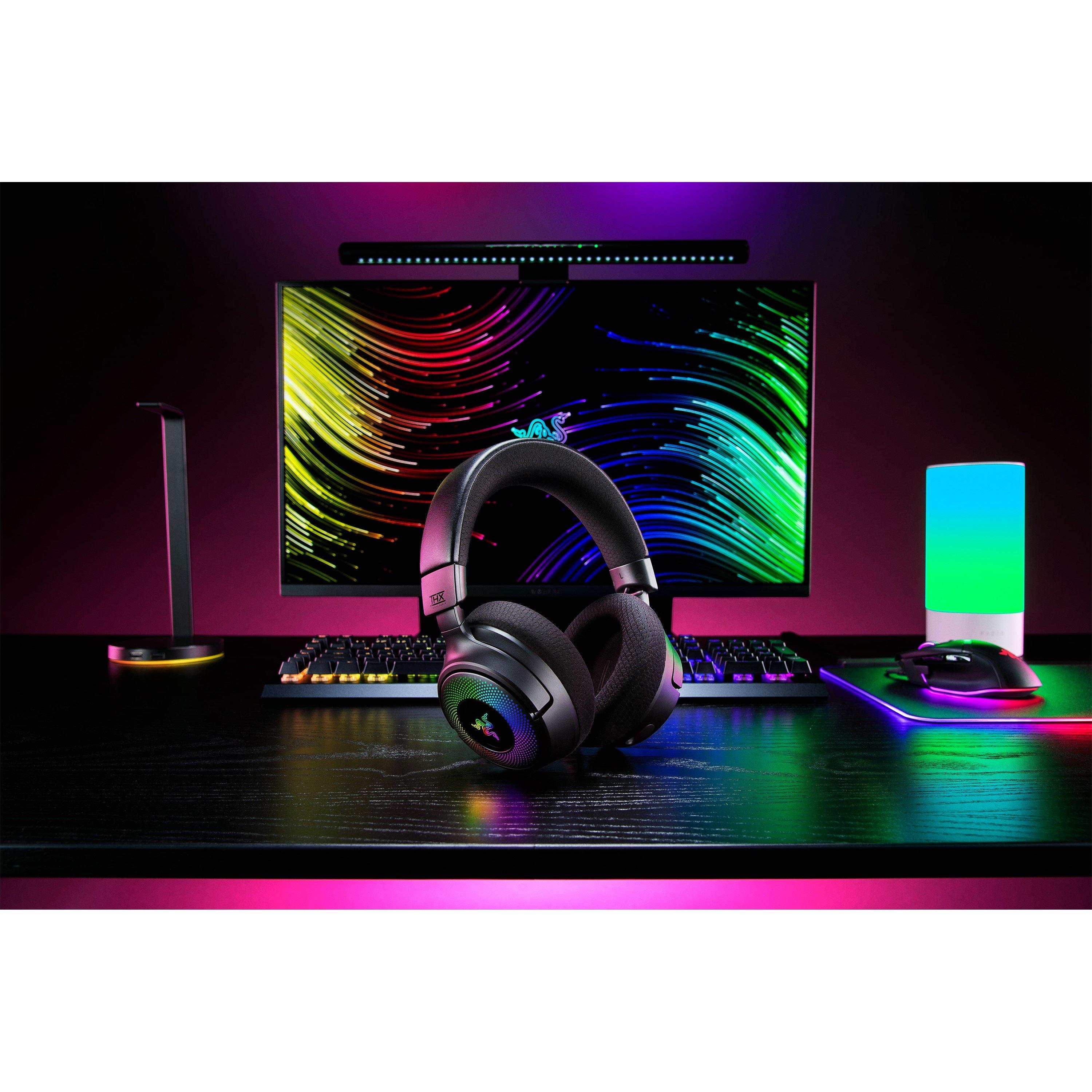 Black - Razer - Kraken V4 Wireless Gaming Headset - 2
