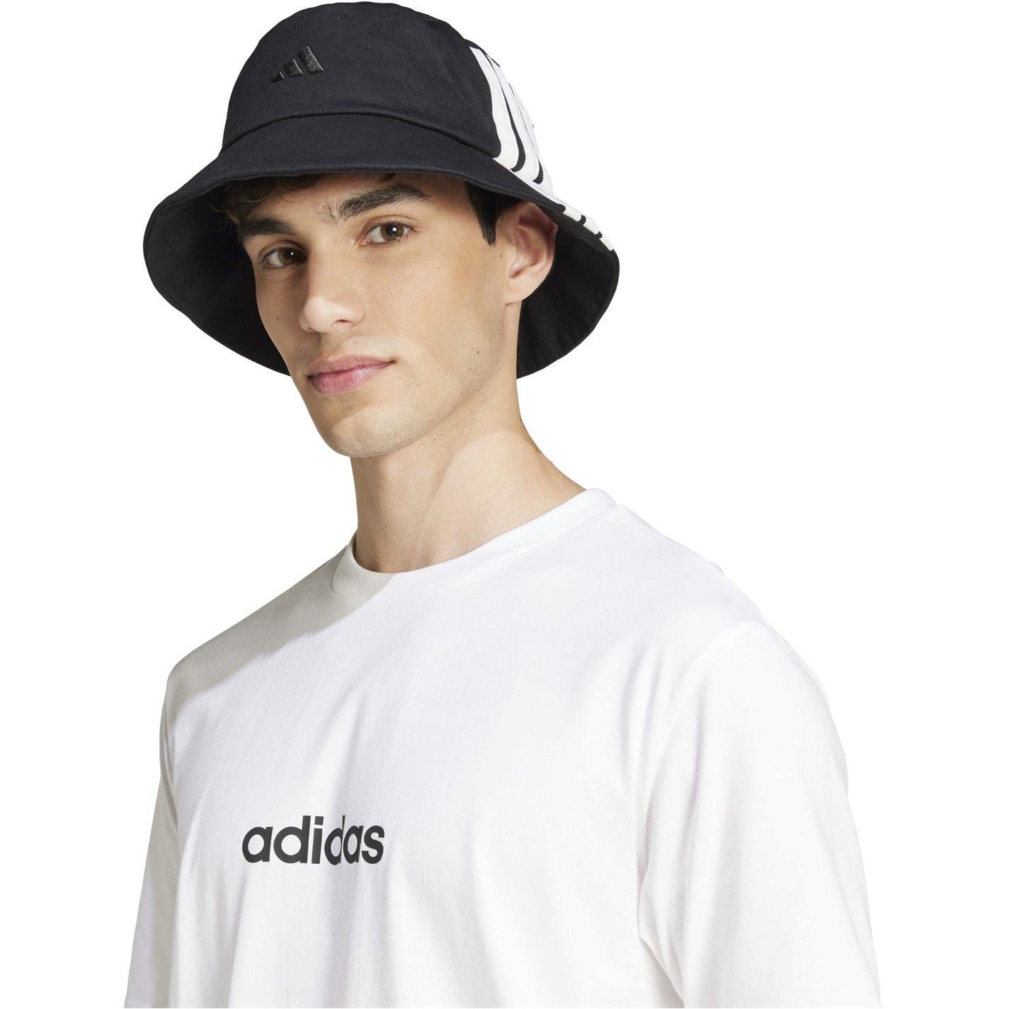 adidas 3-Stripes Bucket Hat | Sports Direct