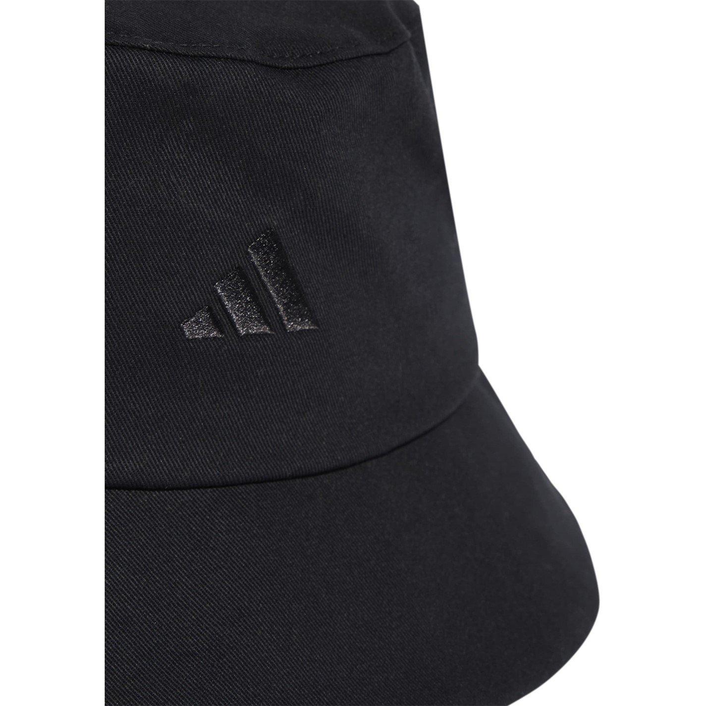 Black/White - adidas - 3-Stripes Bucket Hat - 3