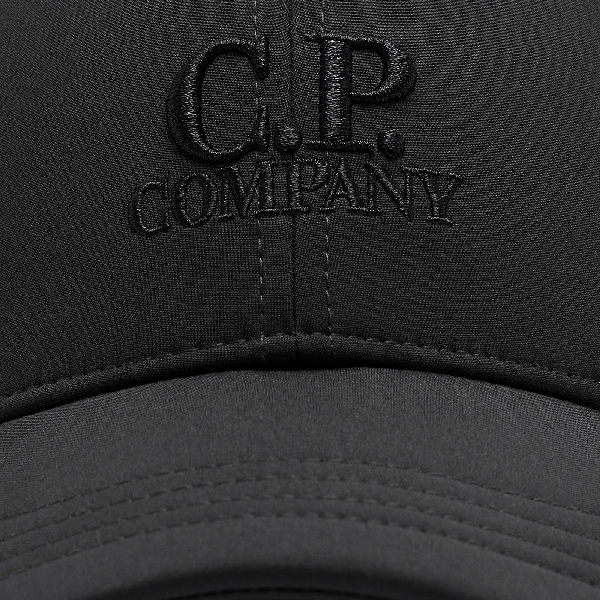 Black 60100 - CP Company - Logo Cap - 4