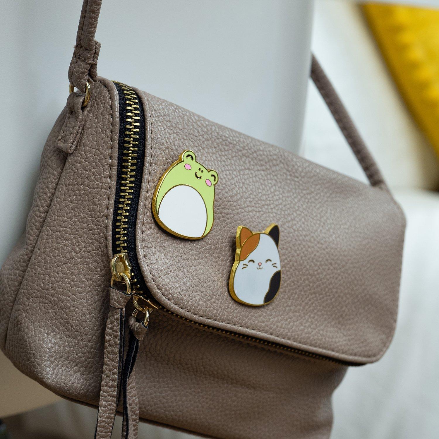 Multi - Squishmallows - Cam and Wendy Patches and Pin Badges - 2