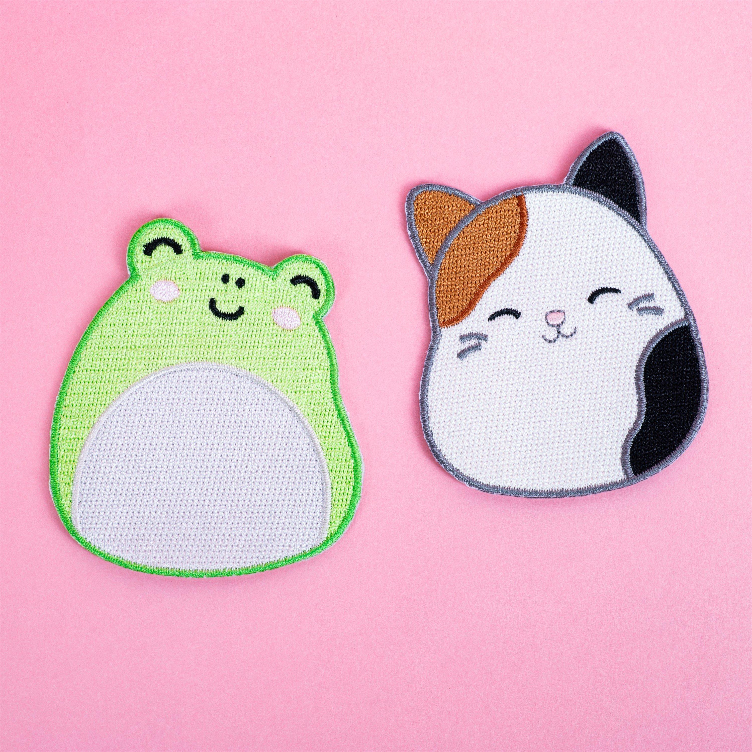 Multi - Squishmallows - Cam and Wendy Patches and Pin Badges - 5