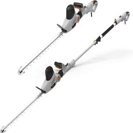 VonHaus VonHaus - Pole Hedge Trimmer 2 in 1 Extendable