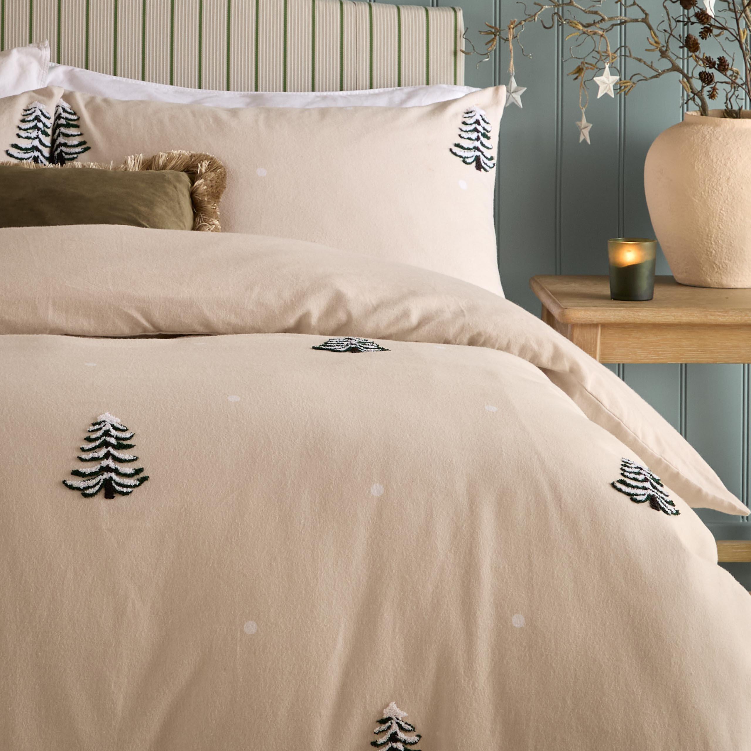 Natural - Furn - Pine Tree Tufted Duvet Sets - 2
