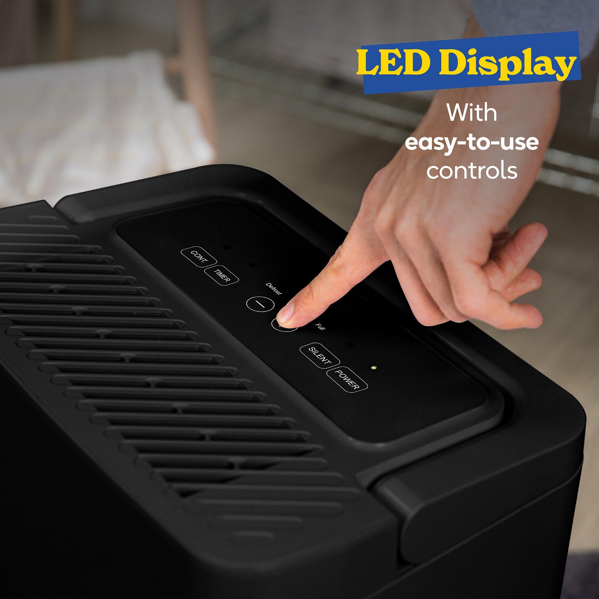 Black - Russell Hobbs - Russell Hobbs RHDH1001B 10L Dehumidifier in Black - 5