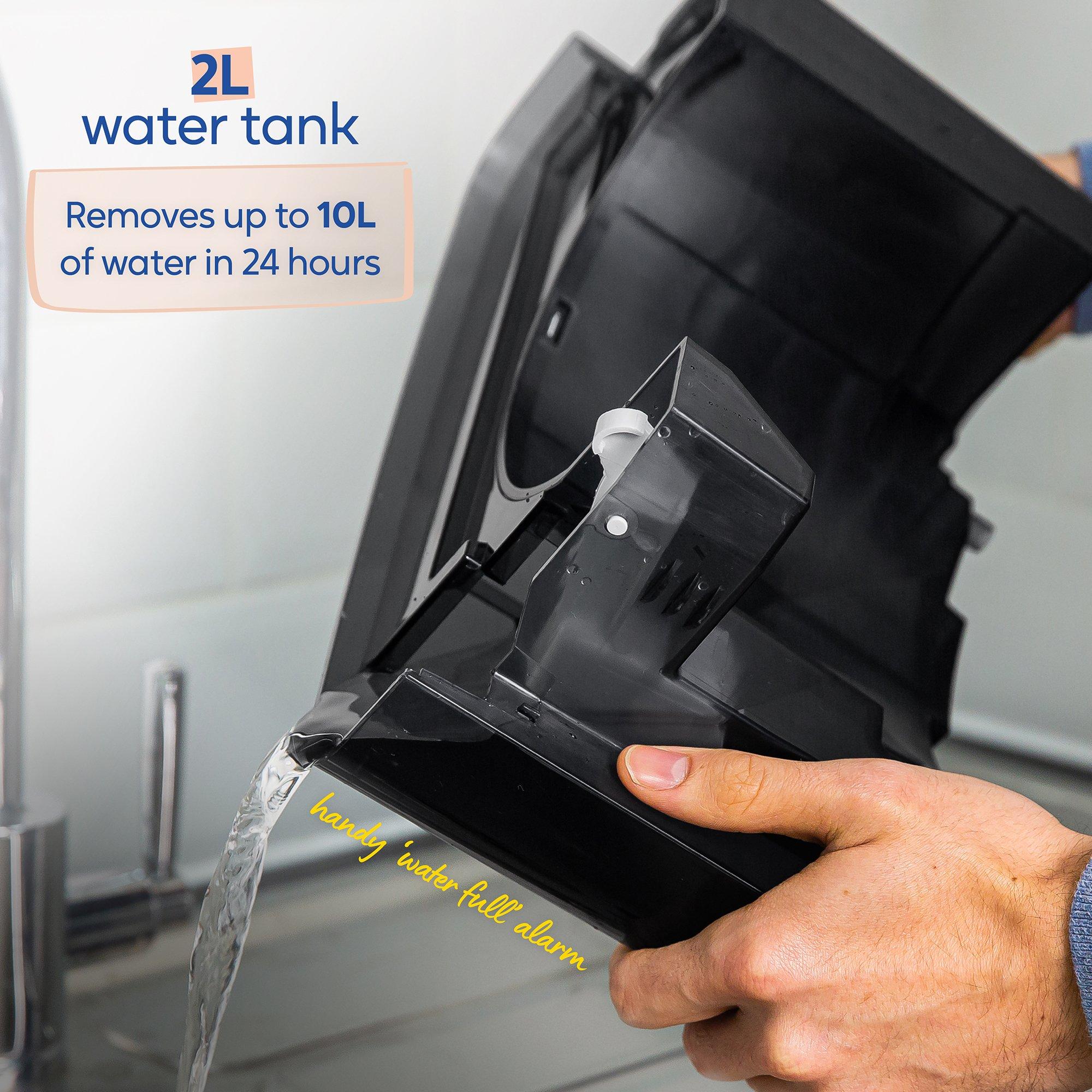 Black - Russell Hobbs - Russell Hobbs RHDH1001B 10L Dehumidifier in Black - 7