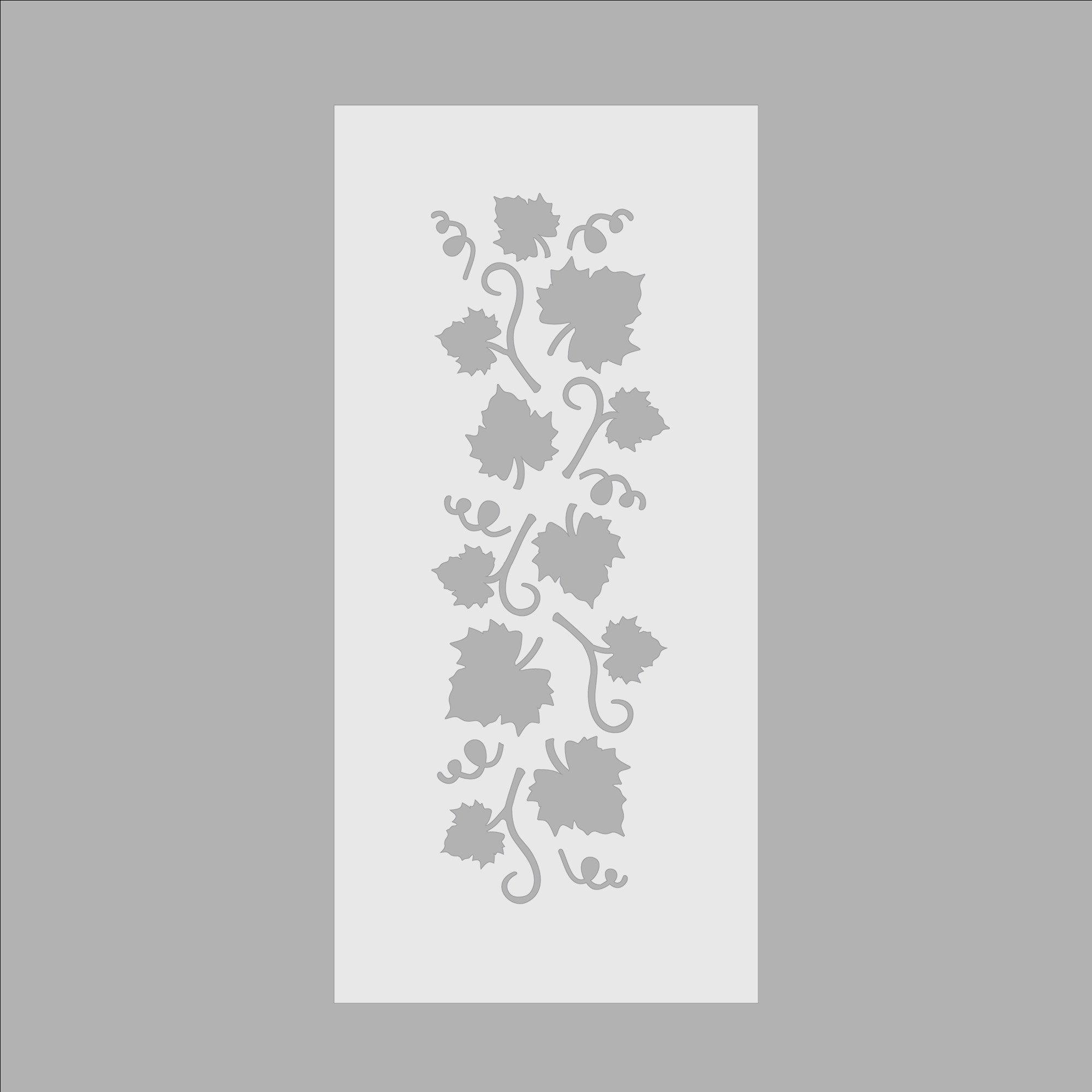 White - Crafters Companion - Harvest Grace Stencil - 3