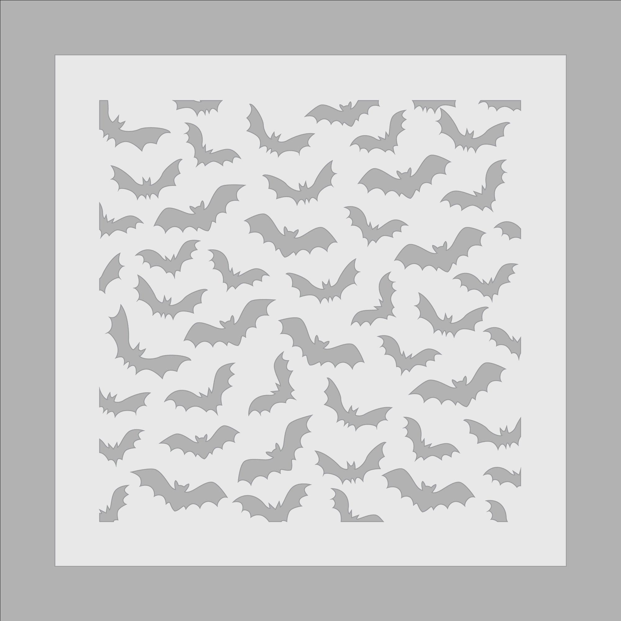 White - Crafters Companion - Spooky Skies Stencil - 2