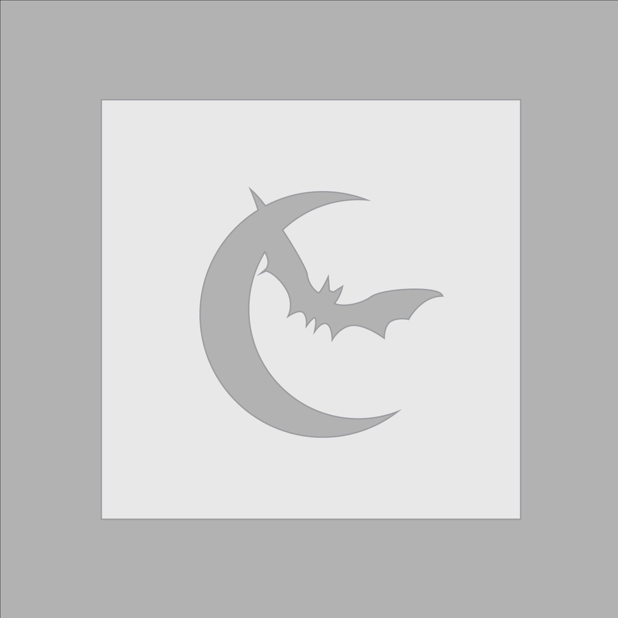 White - Crafters Companion - Spooky Skies Stencil - 3