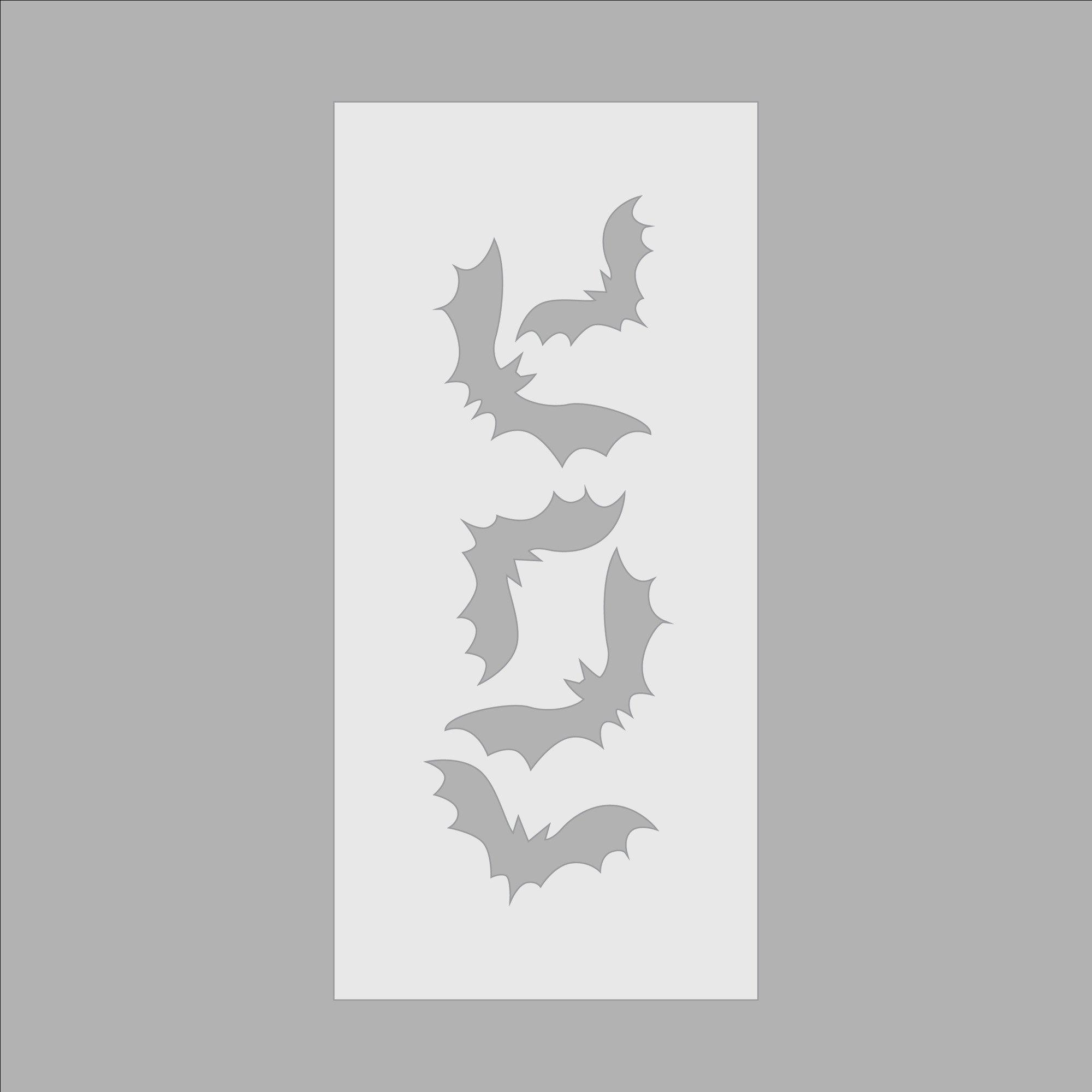 White - Crafters Companion - Spooky Skies Stencil - 4