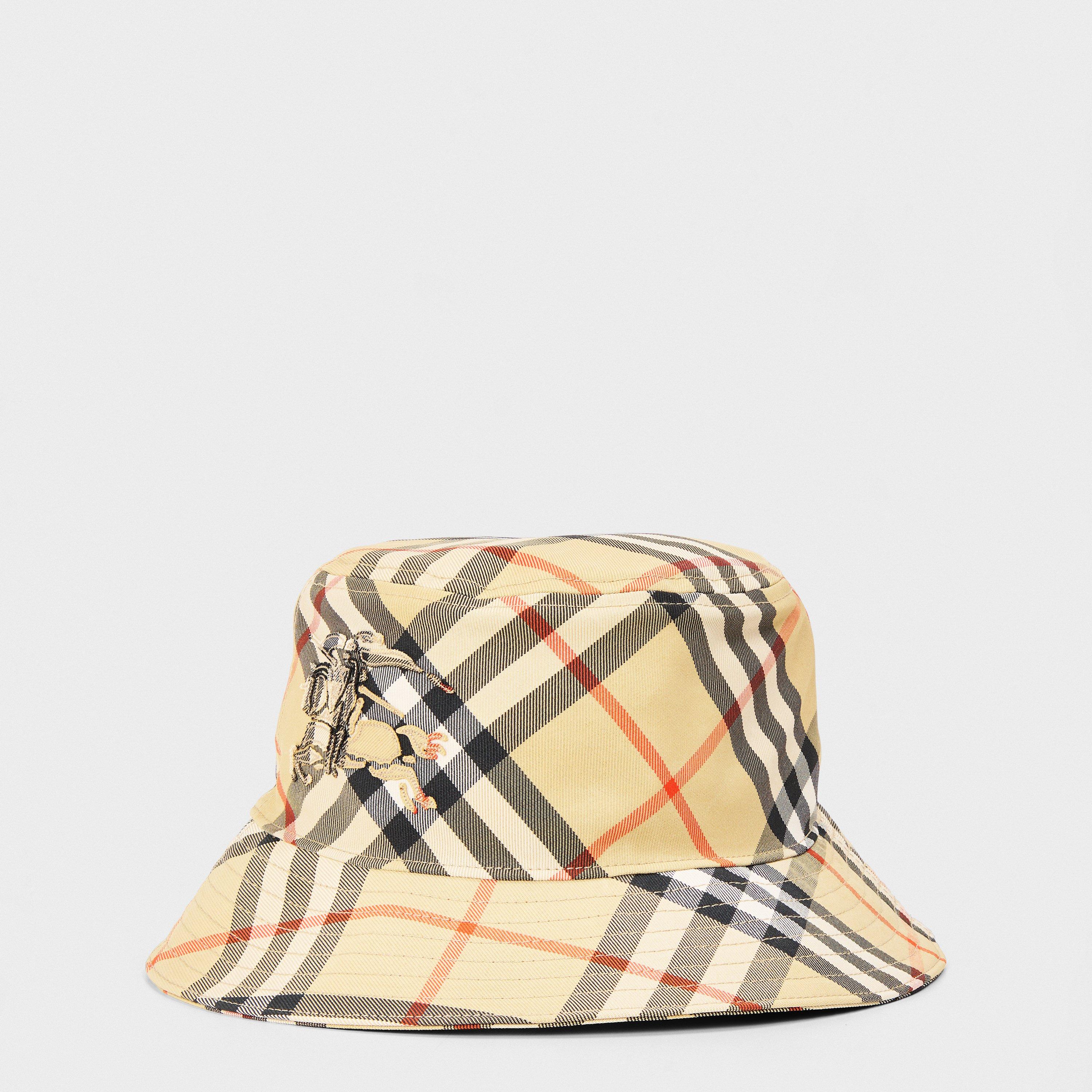 Burberry Men's Burb Check Bucket Hat | Cruise Fashion