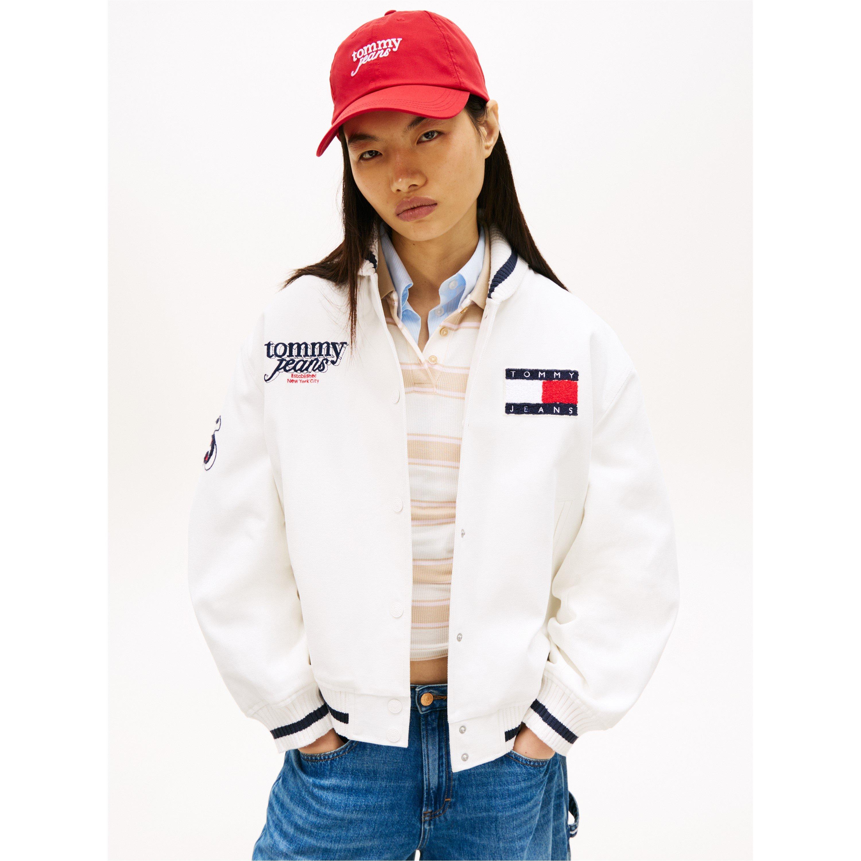 Tommy Jeans Women's Baseball Cap - Sapphire Red - Ladies