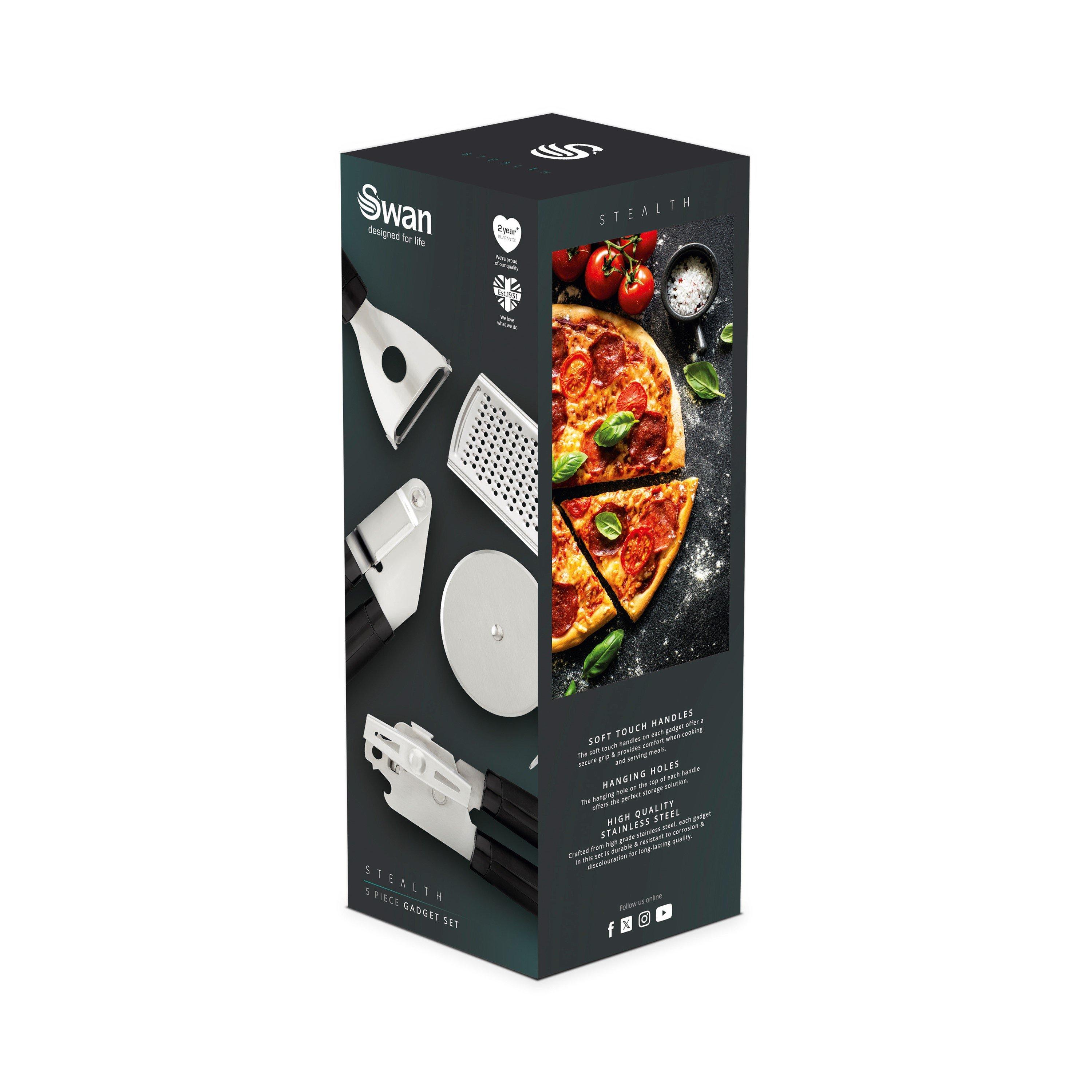 Black - Swan - Stealth 5 Piece S/Steel Gadget Set - 7