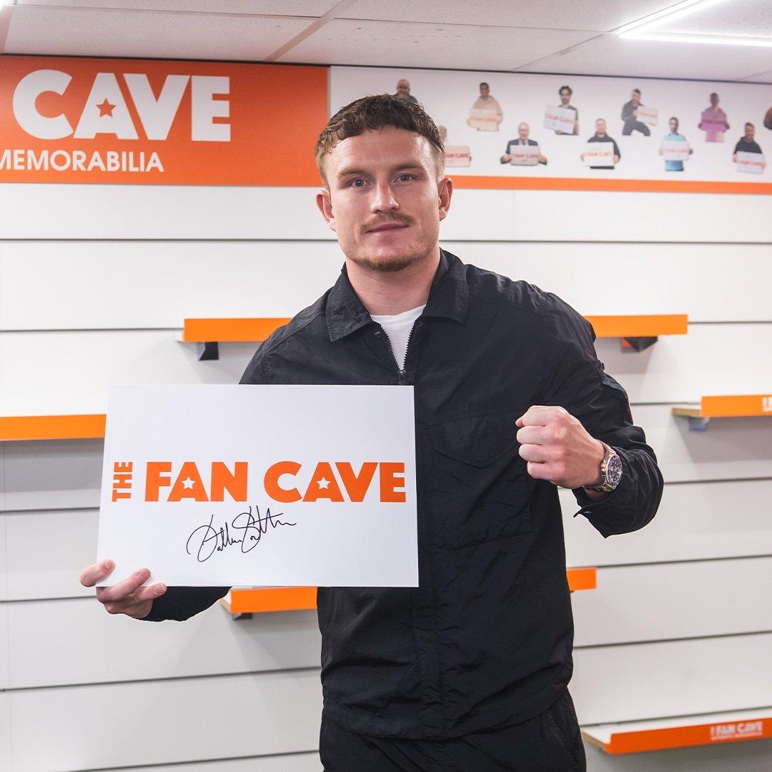 Red - The Fan Cave - Dalton Smith Signed Glove Display I - 2