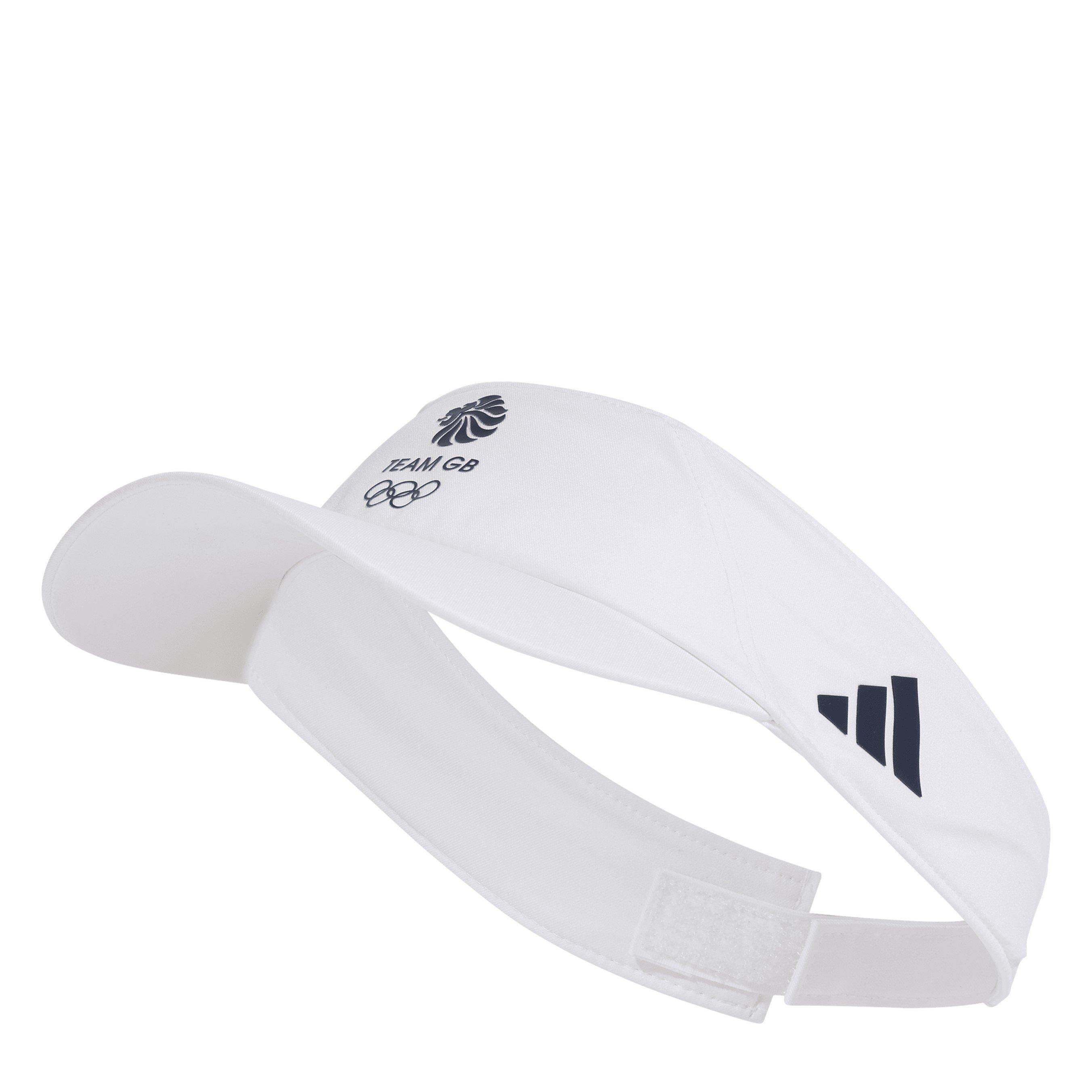 Adidas Men's Team Gb Visor Cap - White - Ladies
