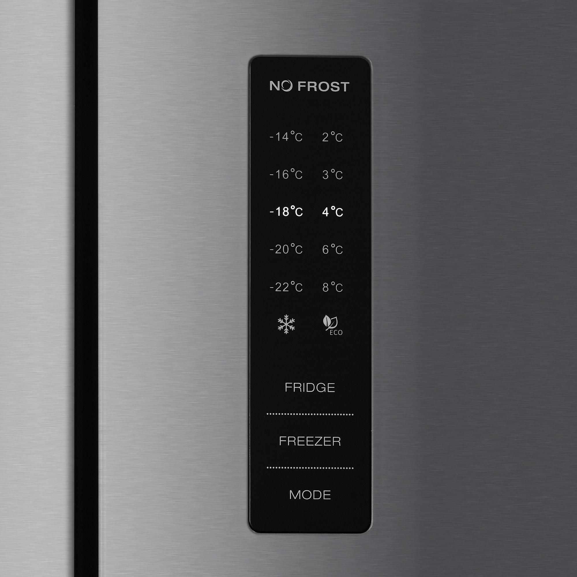 Stainless Steel - Russell Hobbs - RH186FDFF602E1SS 320L French Door Fridge Freezer - 11