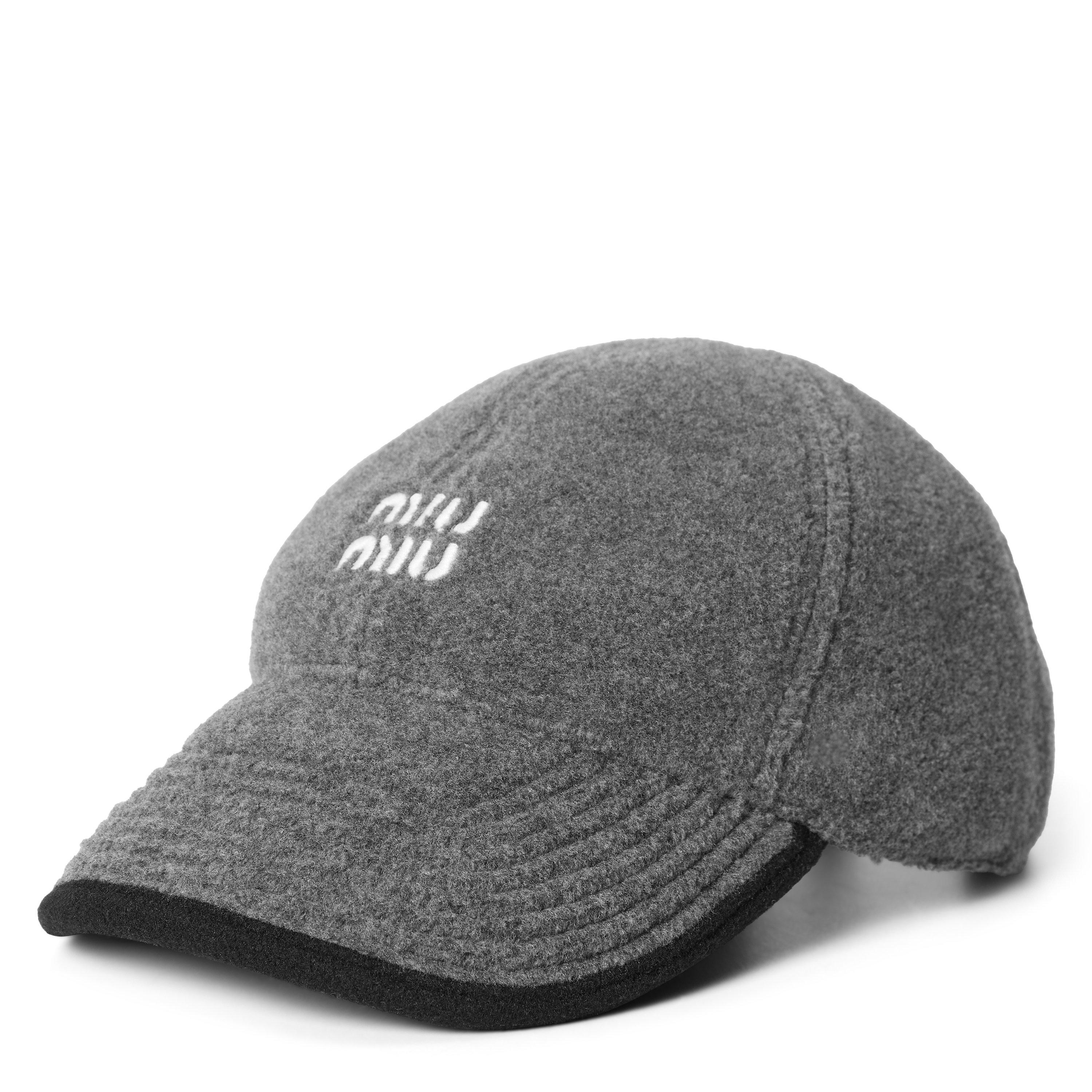 Grigio - Miu Miu - Miu Pile Hat Ld64 - 1