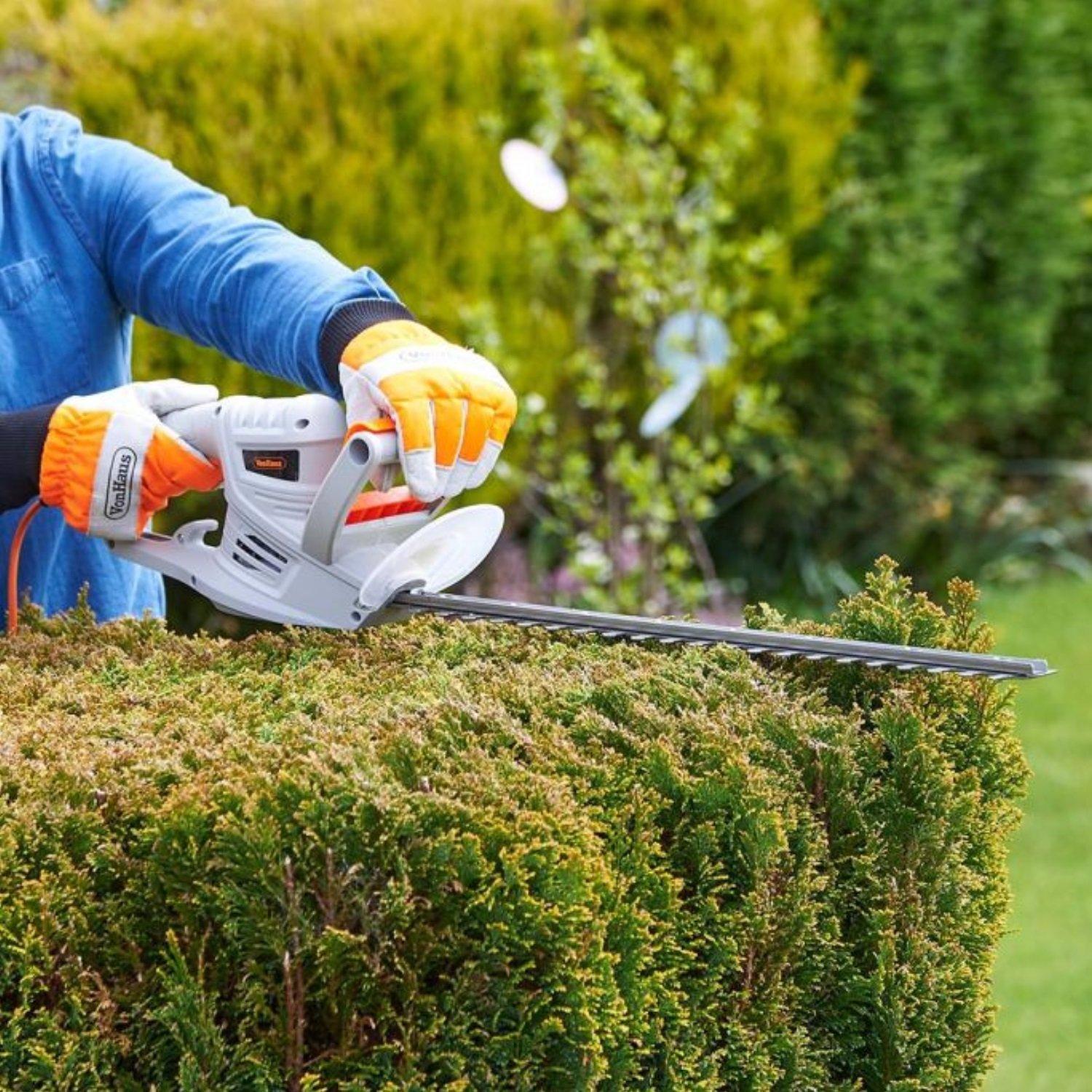 Grey - VonHaus - VonHaus - 550W Hedge Trimmer - 3