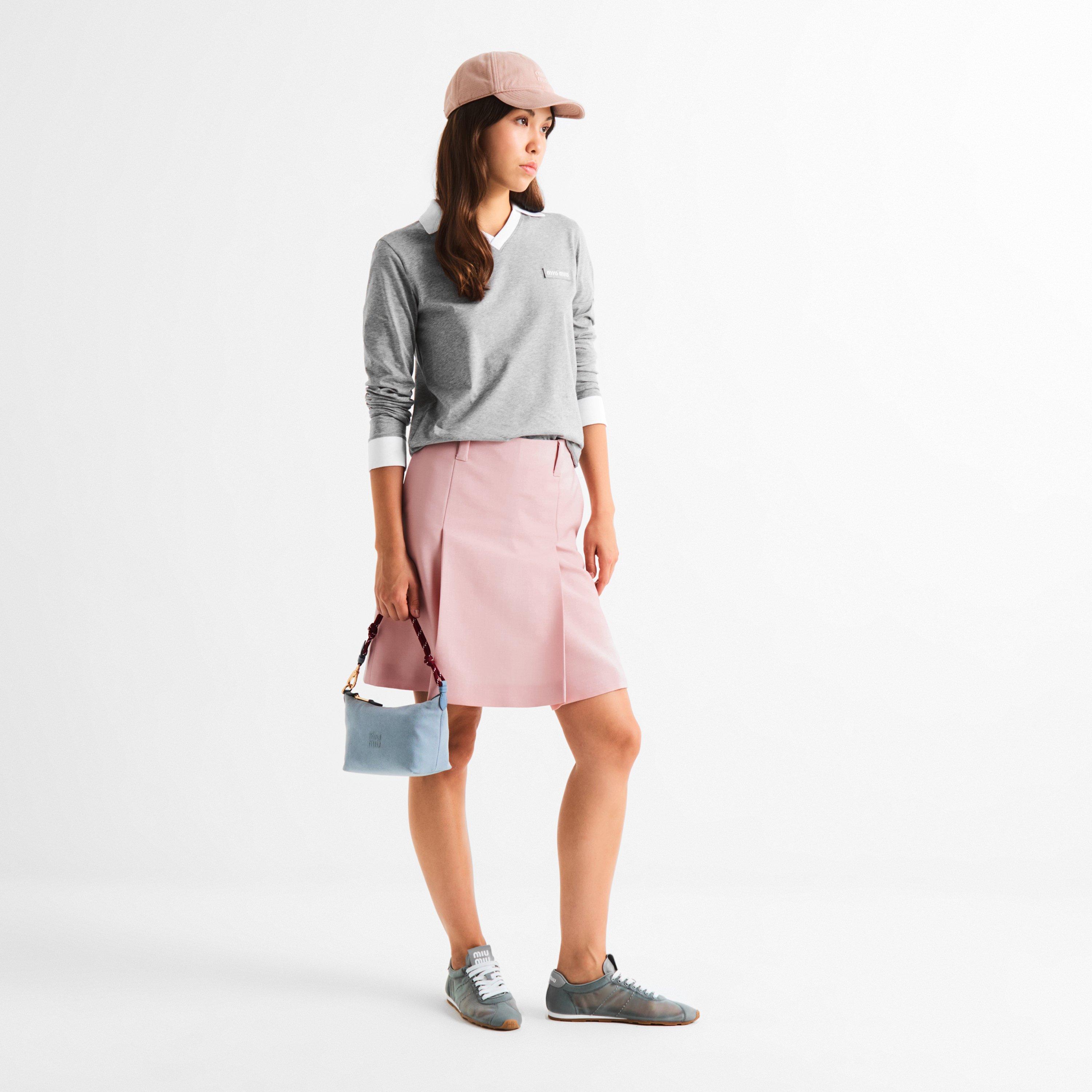 Cipria - Miu Miu - Miu Drill Washed Hat Ld64 - 5