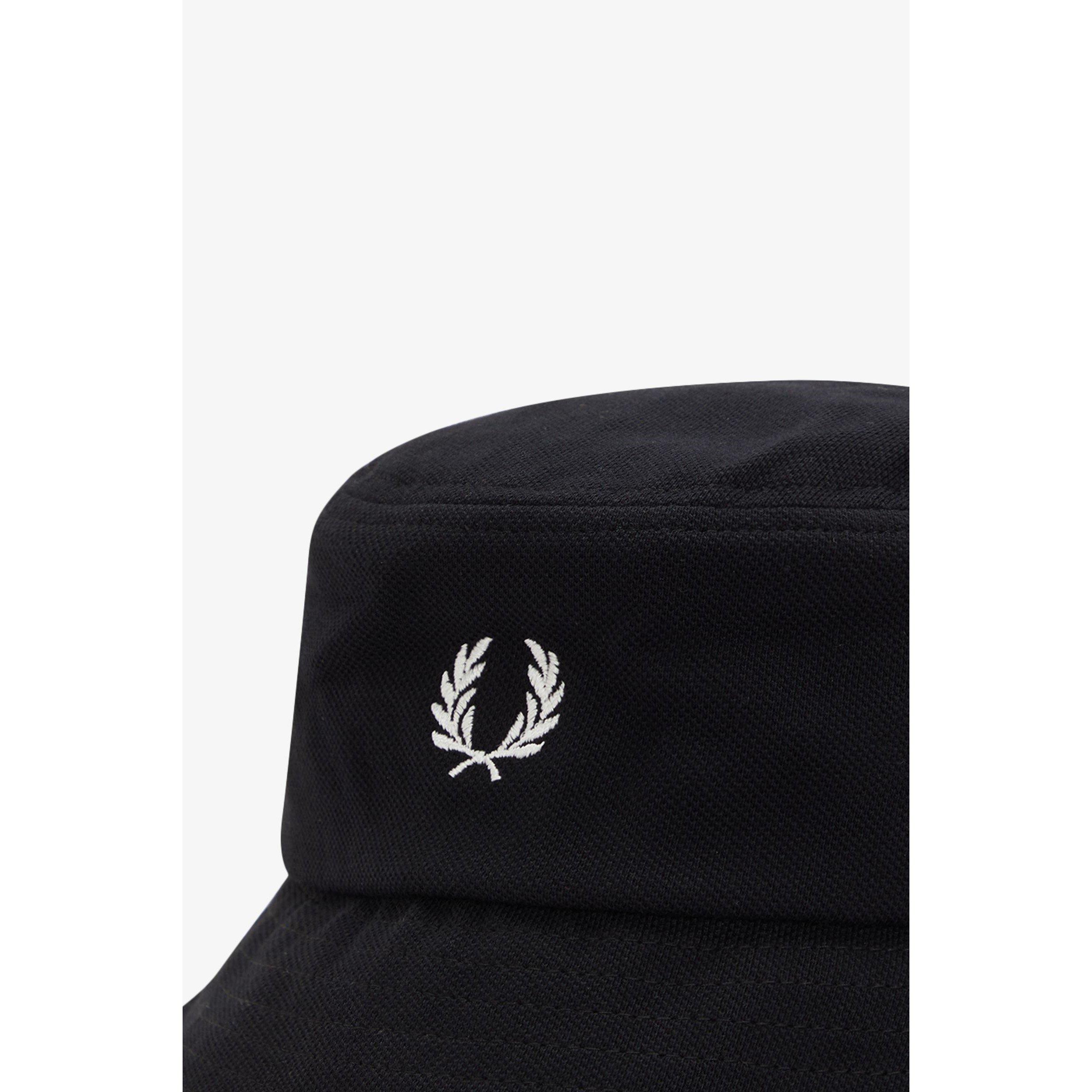 Blk/Wht 843 - Fred Perry - Fred Pique Bucket Sn63 - 4