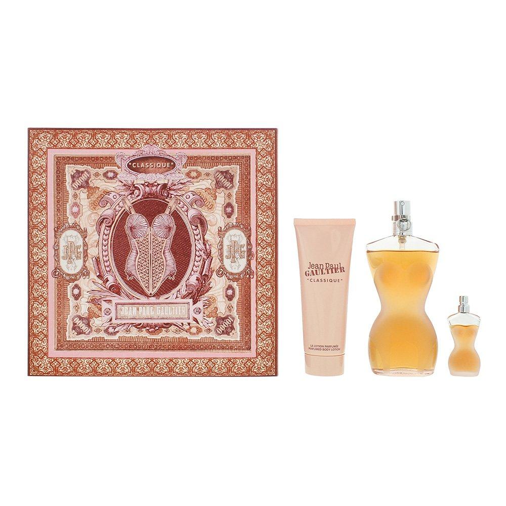 Jean Paul Gaultier Women's Classique 3 Piece Gift Set - 100ml
