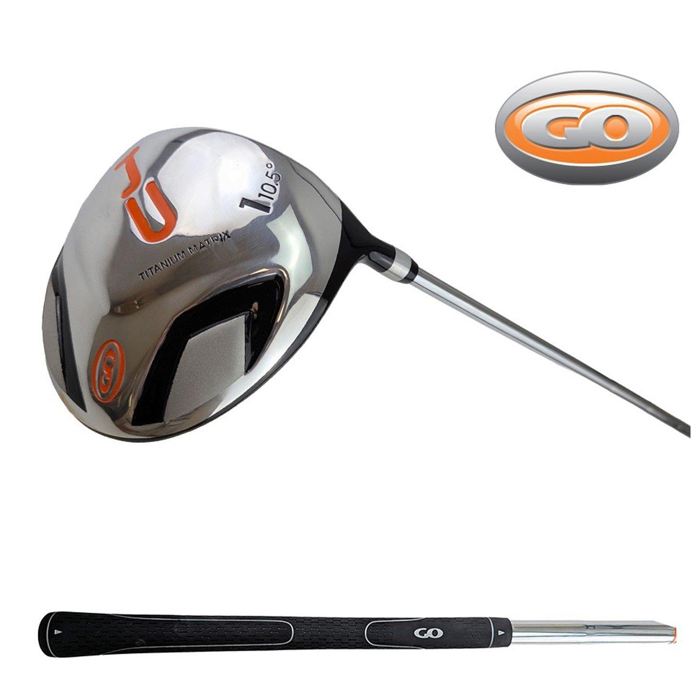 Black - Go - GO C4 Steel Shafted 10.5° Right Handed Driver - 2