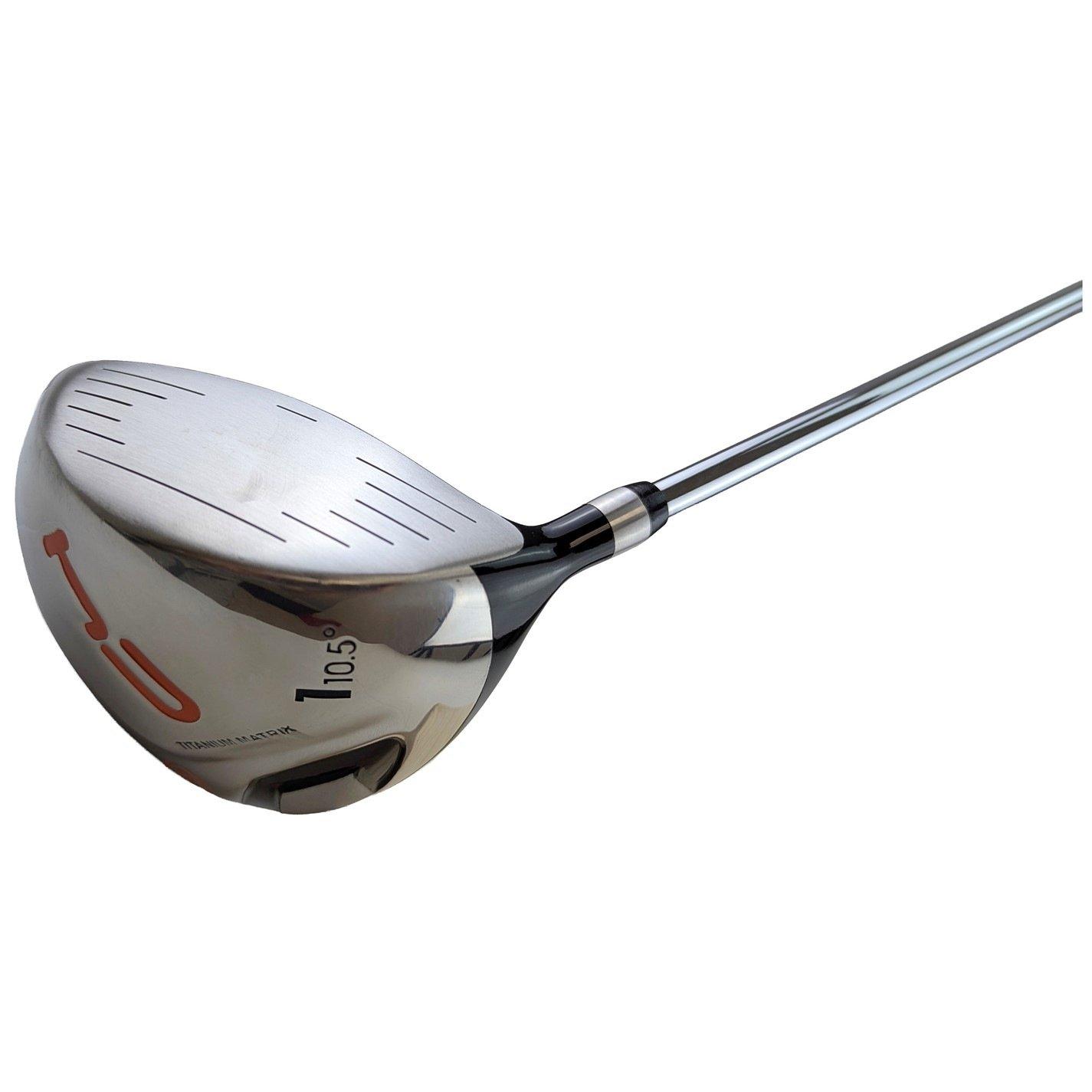 Black - Go - GO C4 Steel Shafted 10.5° Right Handed Driver - 3