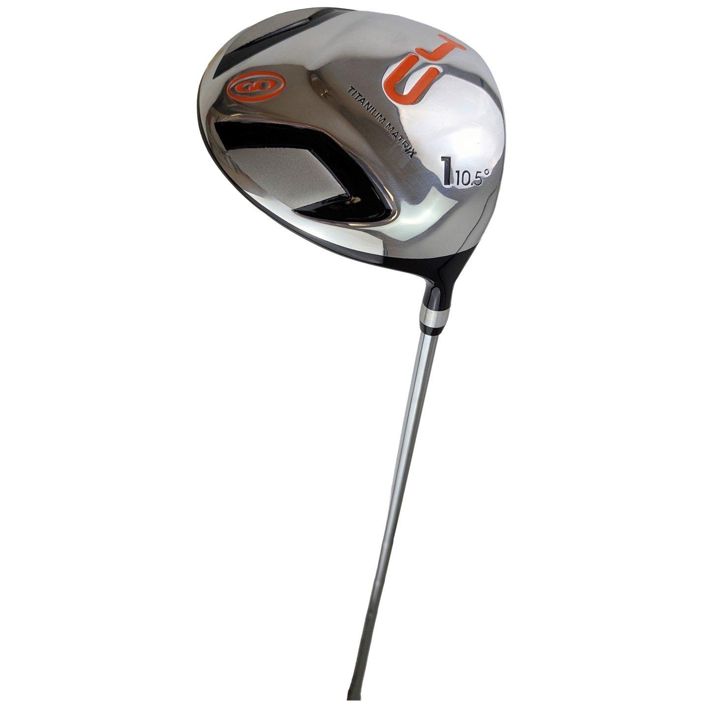 Black - Go - GO C4 Steel Shafted 10.5° Right Handed Driver - 6