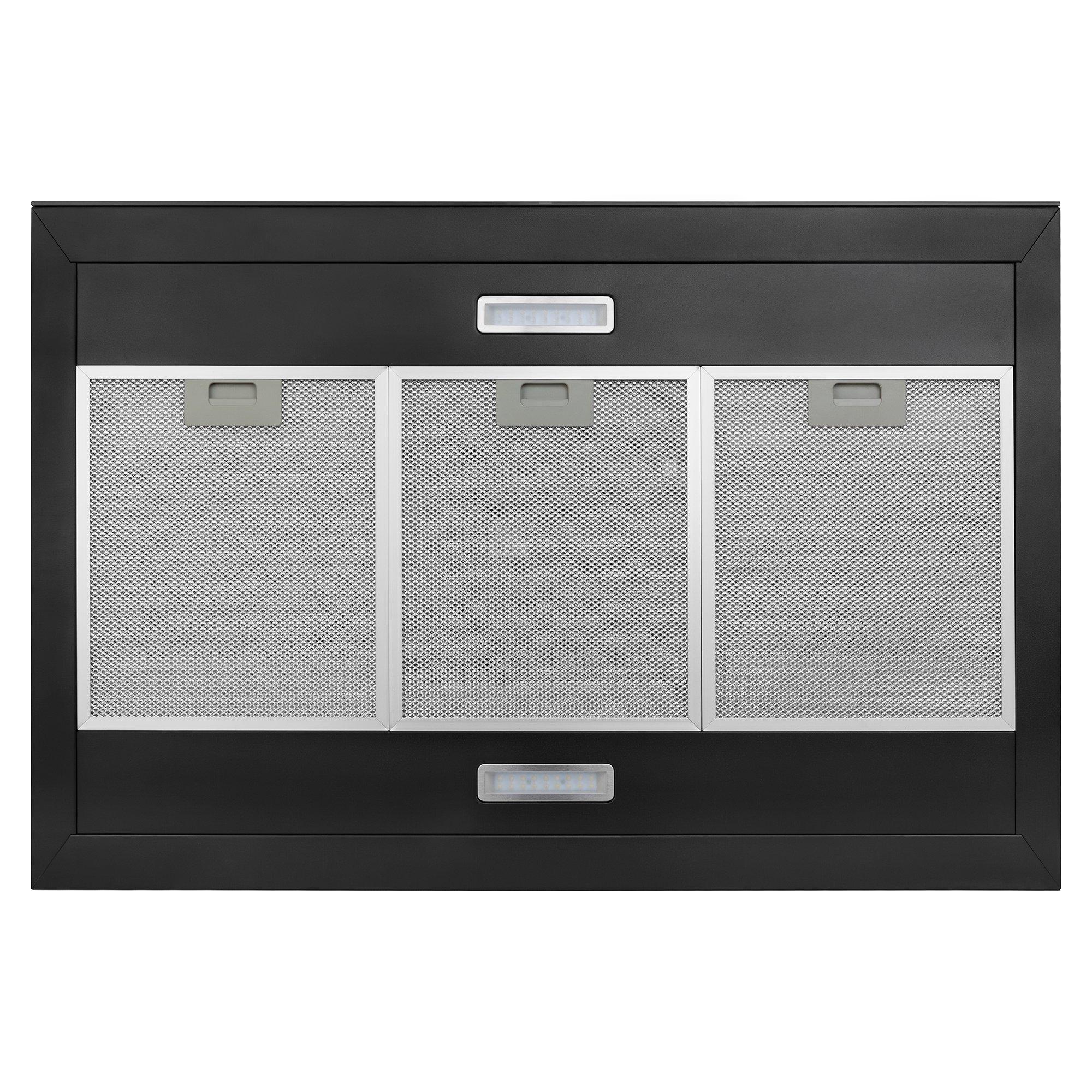 Black - Russell Hobbs - RHICH904B 90cm Island Cooker Hood in Black - 4