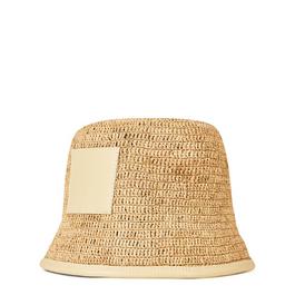 Jacquemus Le Bob Soli Raffia Bucket Hat