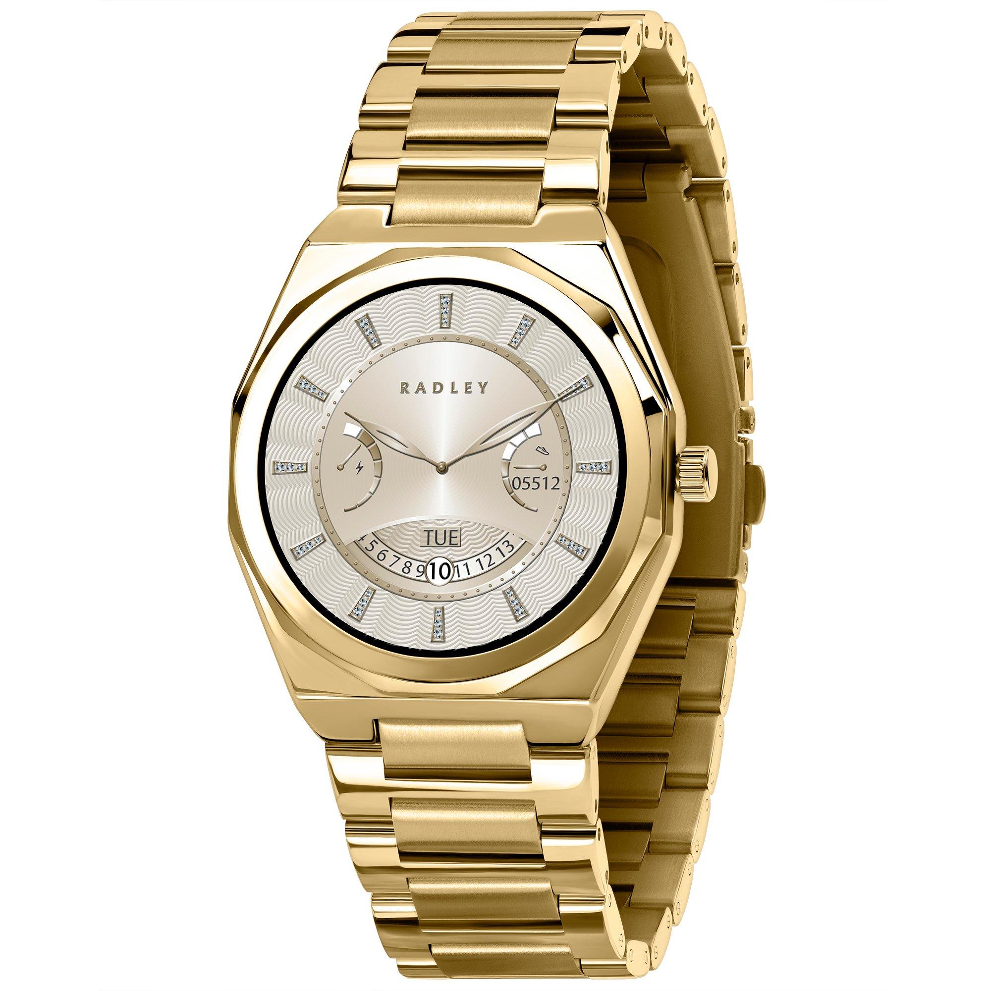 Gold - Radley - Radley Series 47 AMOLED Gold Smart Watch - 1
