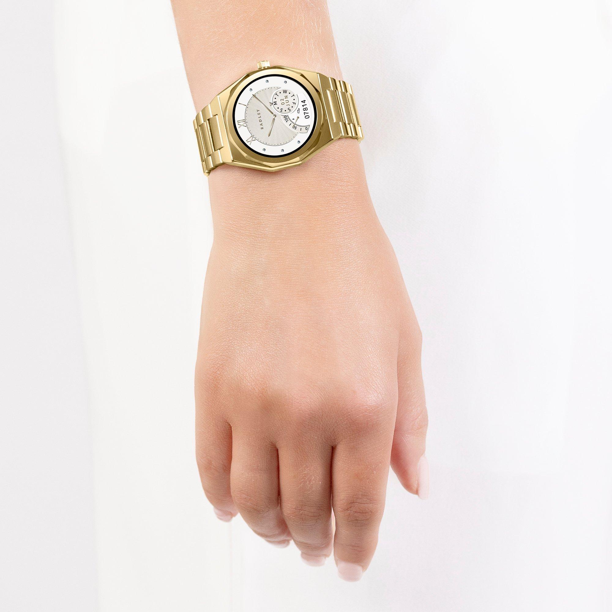 Gold - Radley - Radley Series 47 AMOLED Gold Smart Watch - 3