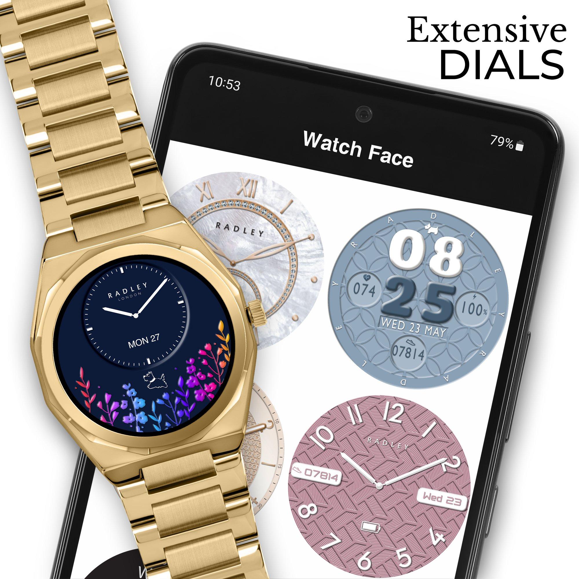 Gold - Radley - Radley Series 47 AMOLED Gold Smart Watch - 4