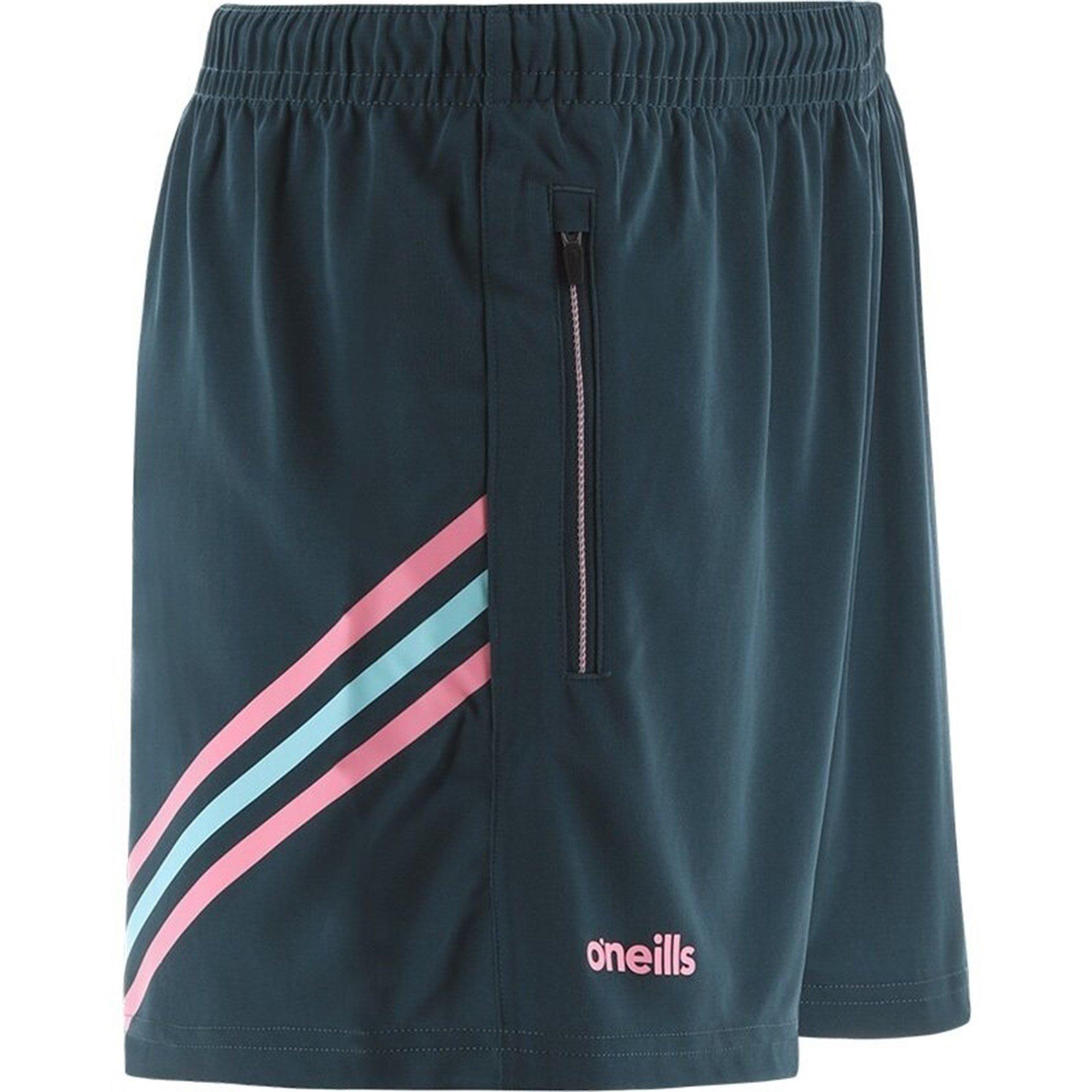 Teal/Candy/Mint - ONeills - Mayo Weston Poly Shorts Ladies - 2