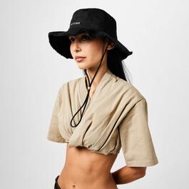 Jacquemus Le Bob Artichaut Cotton Logo Hat