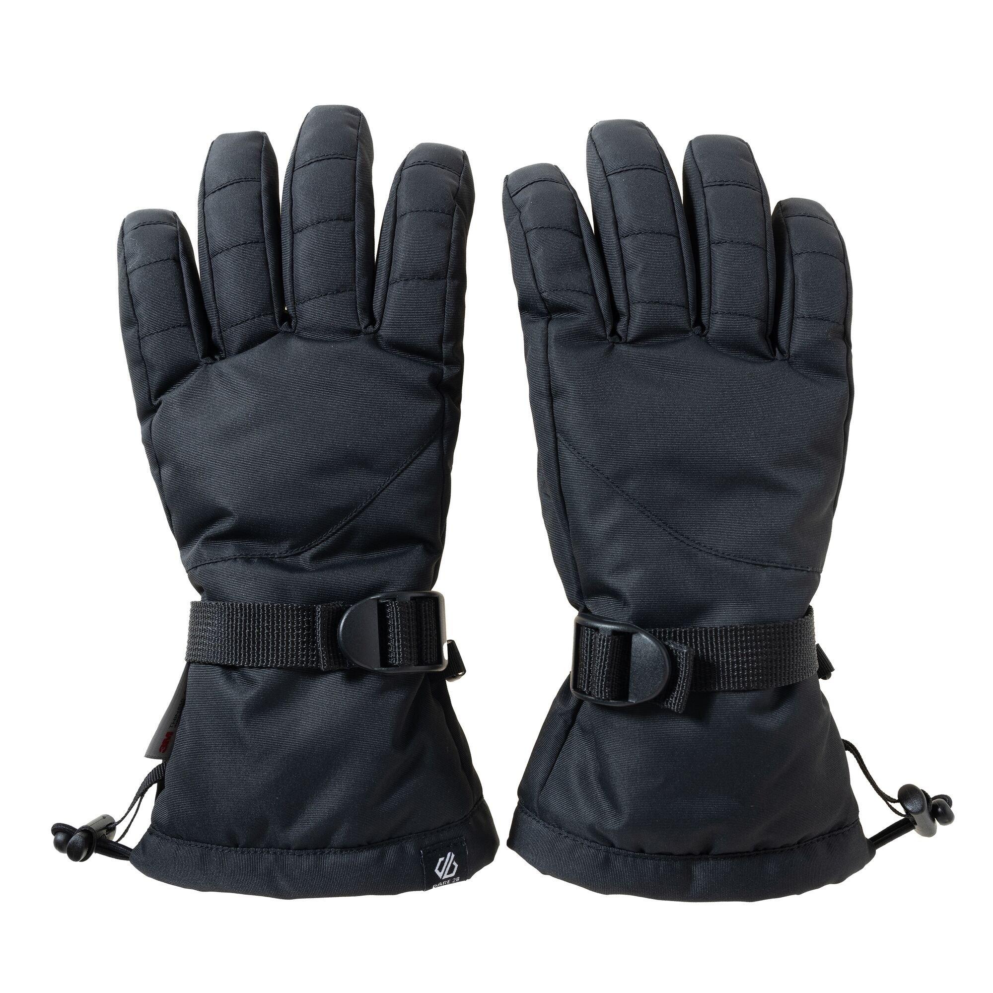 Black - Dare 2b - Womens Dash Waterproof Gloves - 1