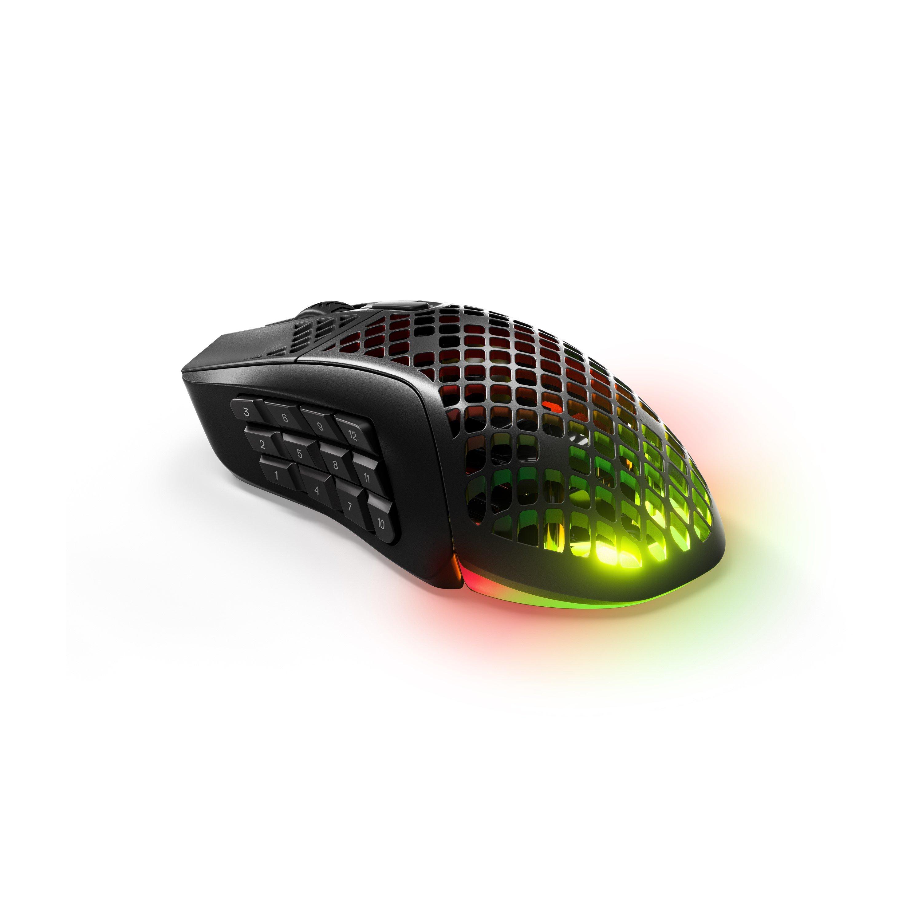 Black - SteelSeries - SteelSeries Aerox 9 Wireless Mouse - 3