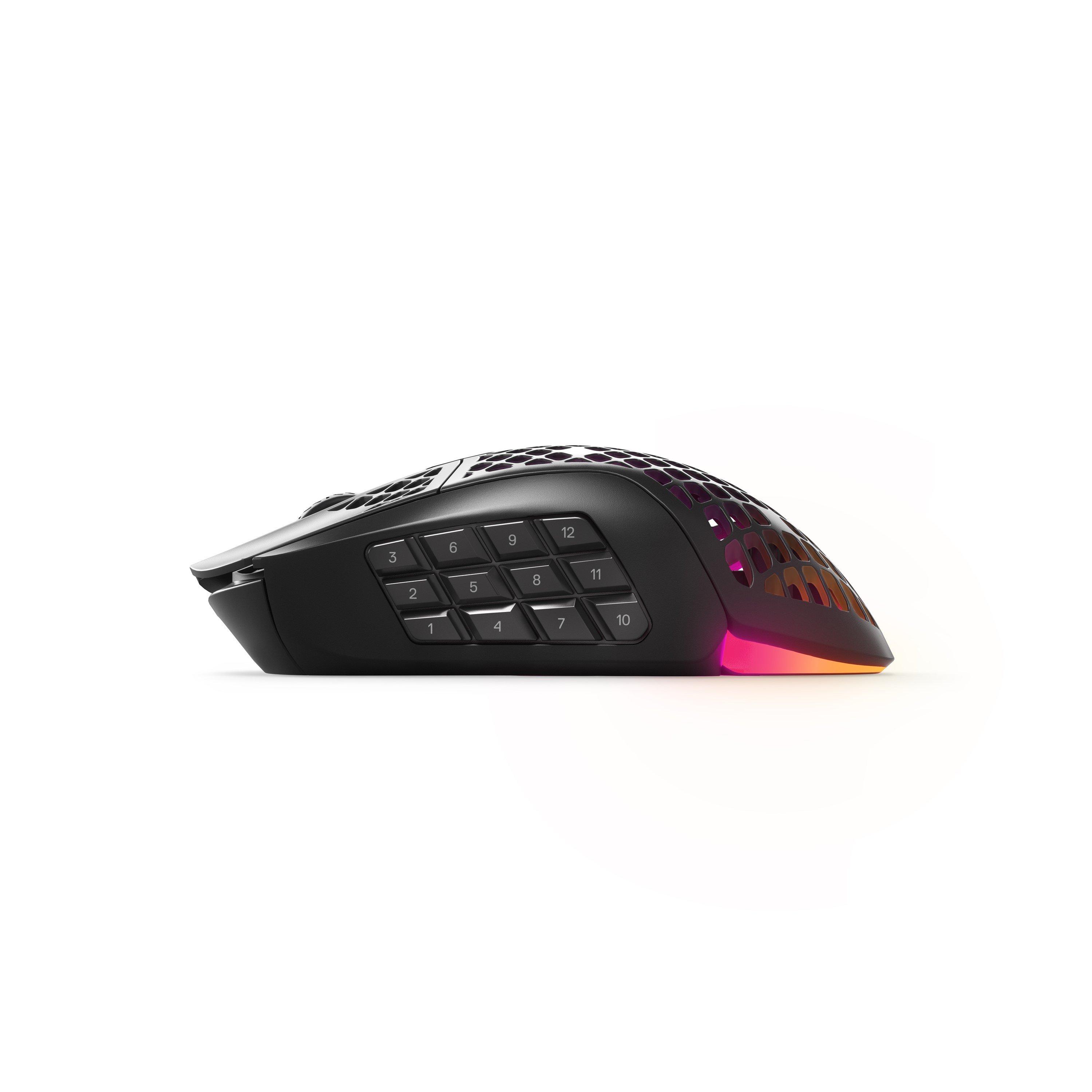 Black - SteelSeries - SteelSeries Aerox 9 Wireless Mouse - 4