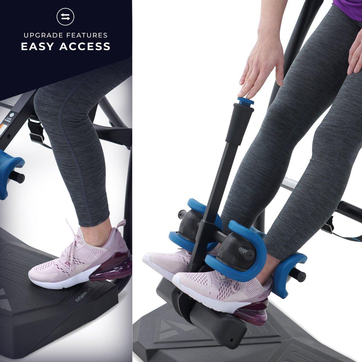 Black - Teeter - FitSpine LX9 Inversion Table - 7